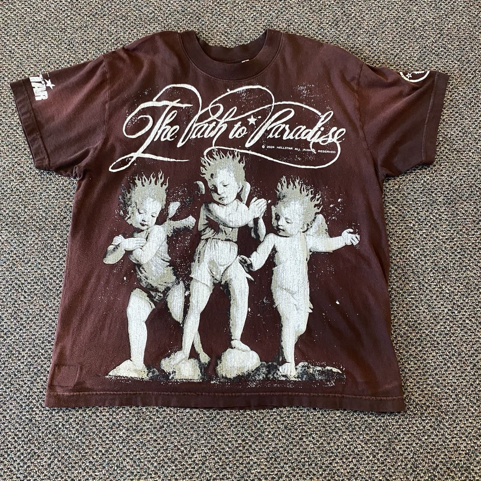 HELLSTAR Hellstar Studios Path To Paradise Short Sleeve Tee Shirt Size US M / EU 48-50 / 2 - 1 Thumbnail
