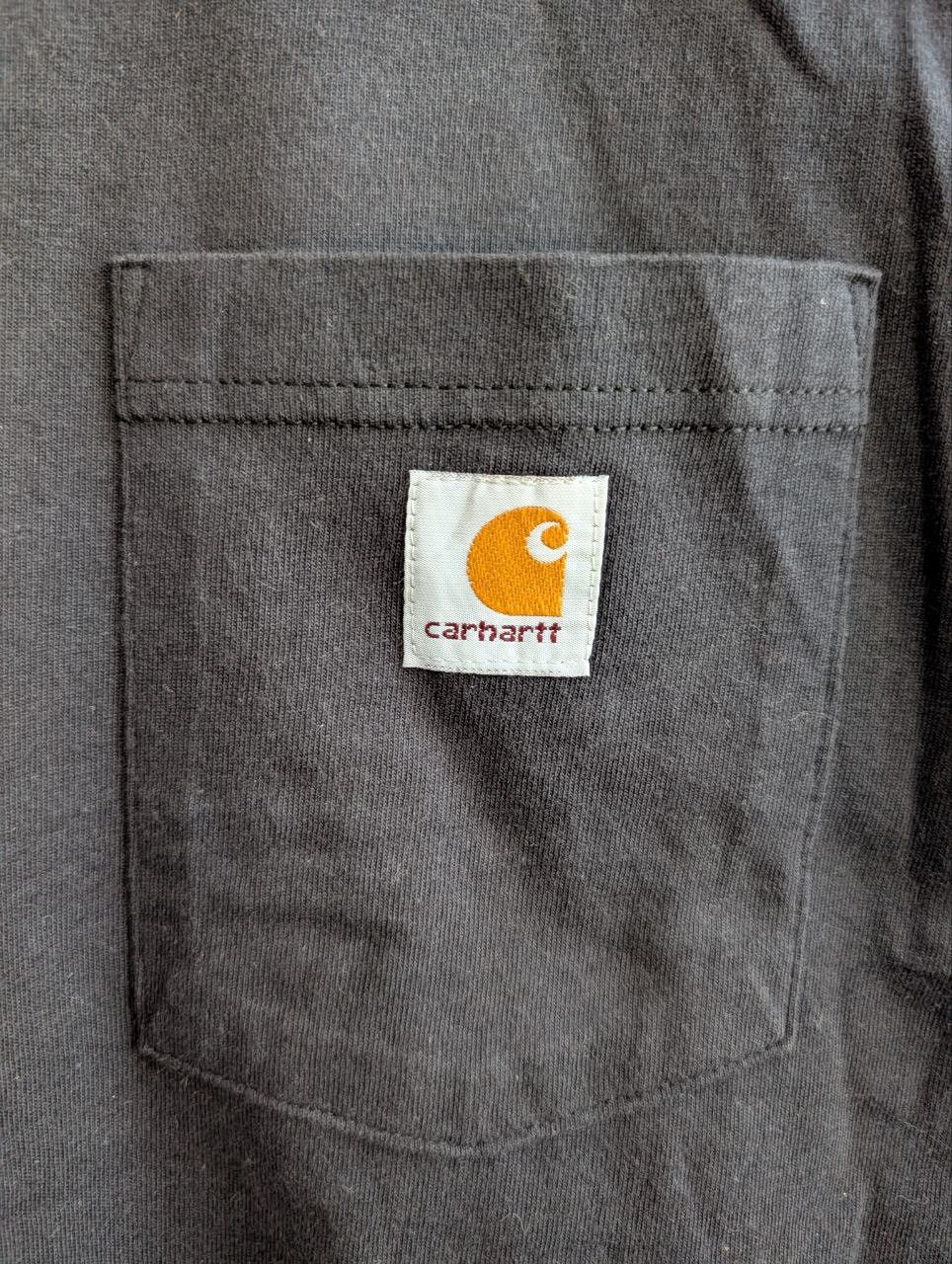 Carhartt vintage CARHATT pocket tee embroidered logo long sleeve Size US L / EU 52-54 / 3 - 3 Thumbnail