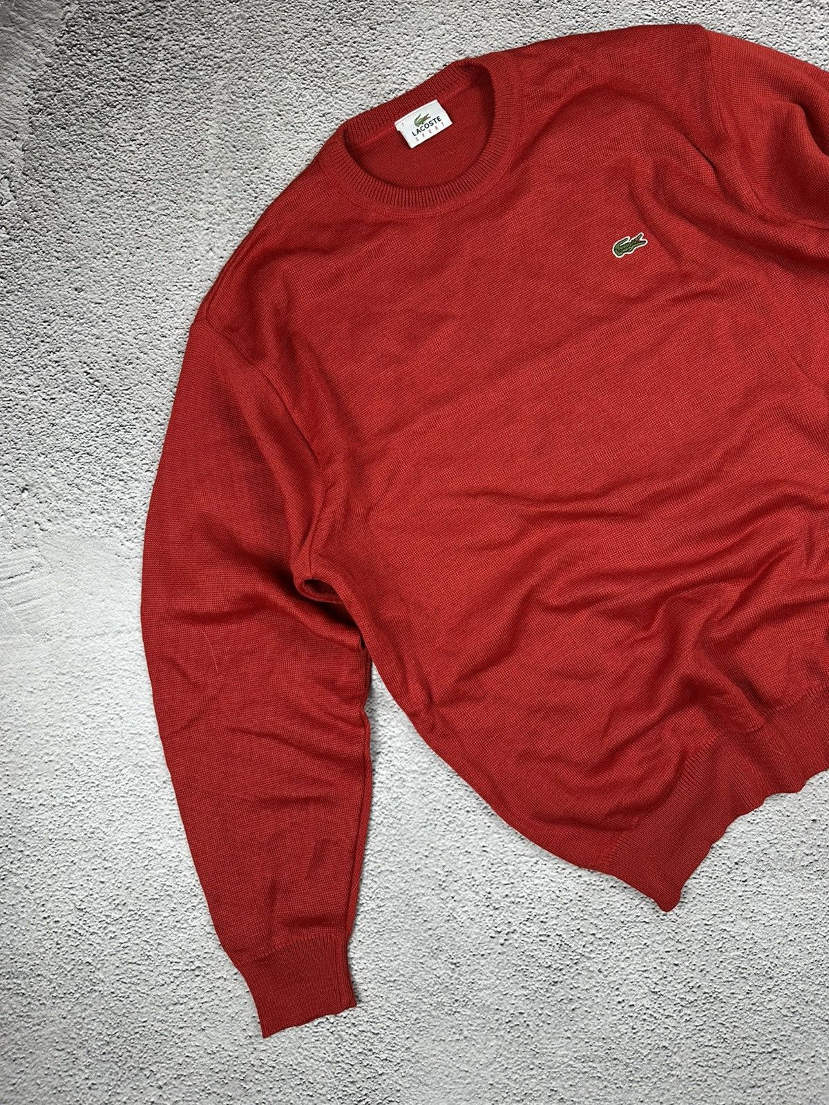 Lacoste Vintage Lacoste Sport Knitwear Striped Y2K Hype Old Money Size US XL / EU 56 / 4 - 3 Thumbnail