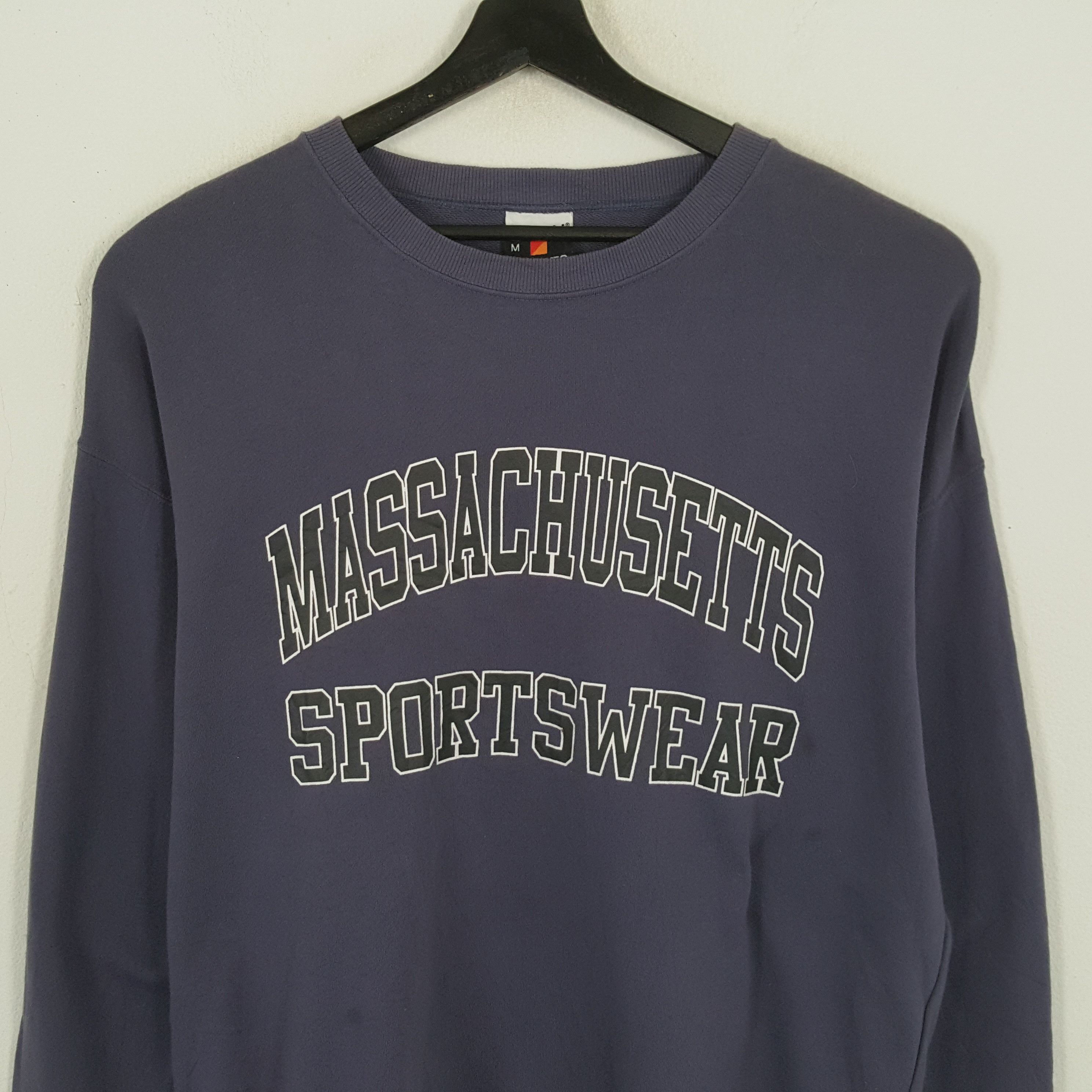 Signal Sport × Vintage MASSACHUSETTS SPORTWEAR Vintage Signal Sweatshirt Size US XL / EU 56 / 4 - 2 Thumbnail