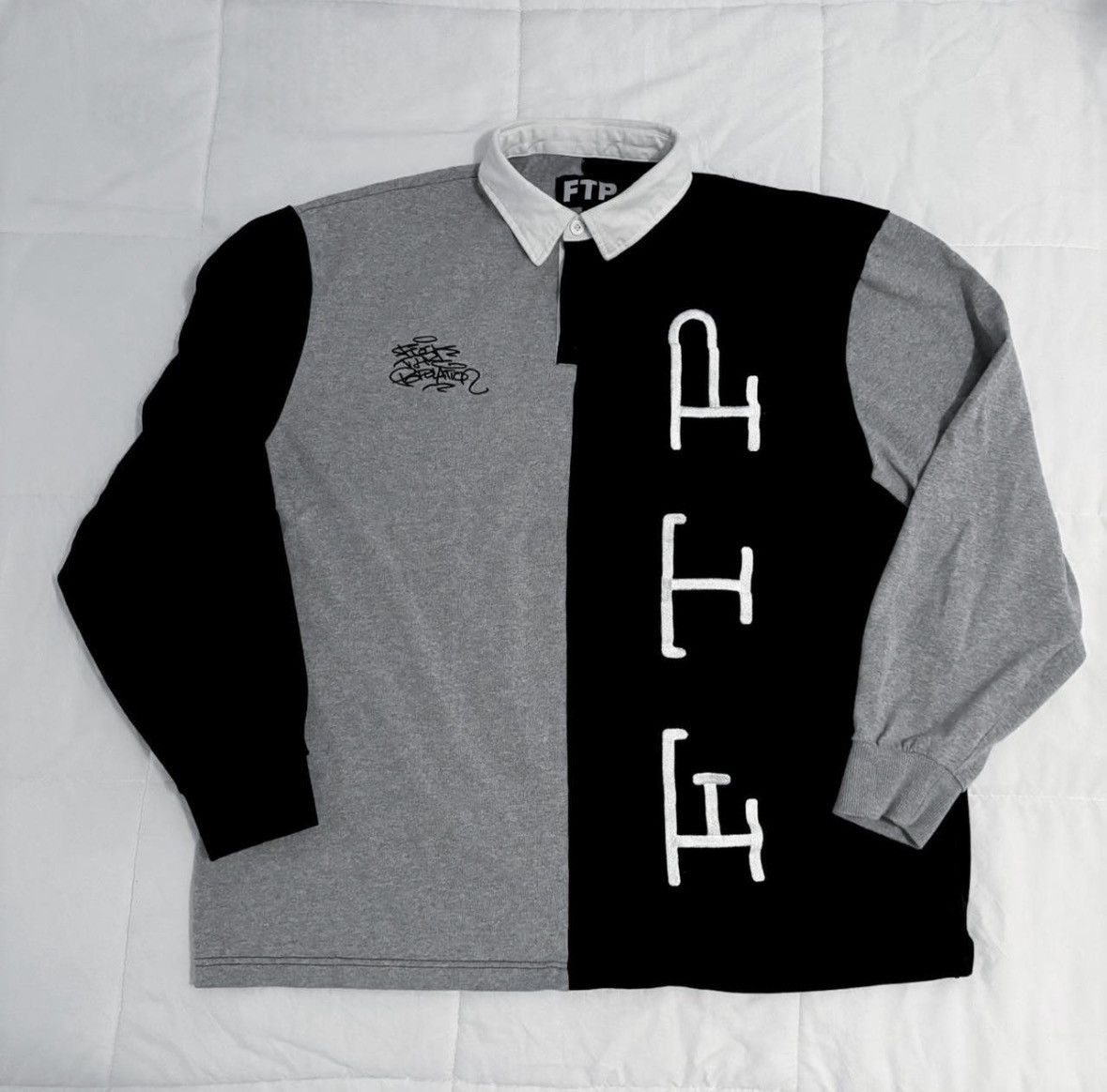 Fuck The Population FTP Rugby Shirt Size US XL / EU 56 / 4 - 1 Thumbnail