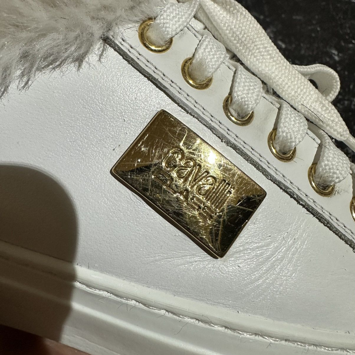 Cavalli Class Cavalli Class Women’s Leather Warm Sneakers Size 37 Size US 7 / IT 37 - 8 Thumbnail