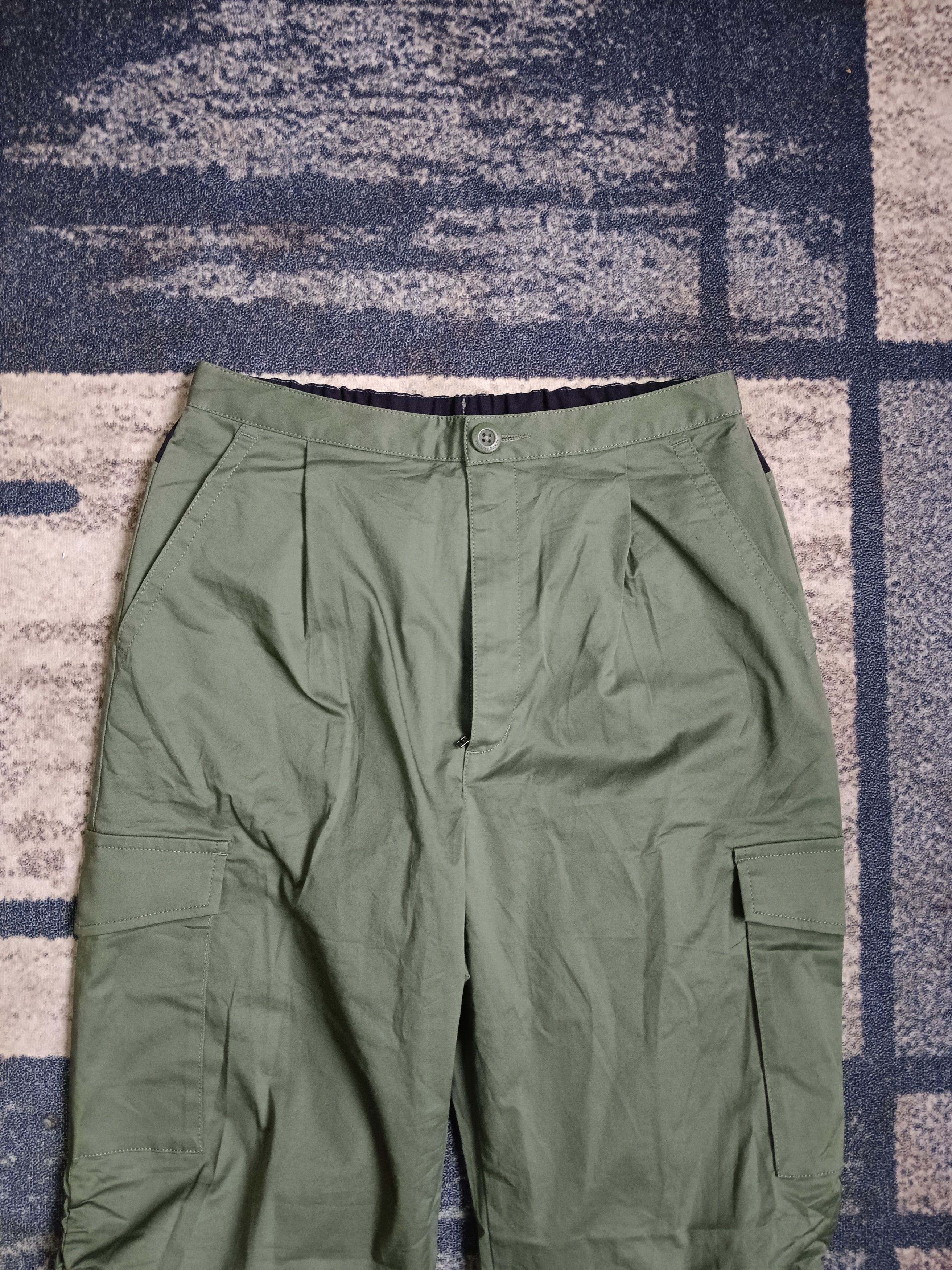 Undercover UNDERCOVER GU 0LIVE GREEN CARGO PANTS Size US 28 / EU 44 - 4 Thumbnail