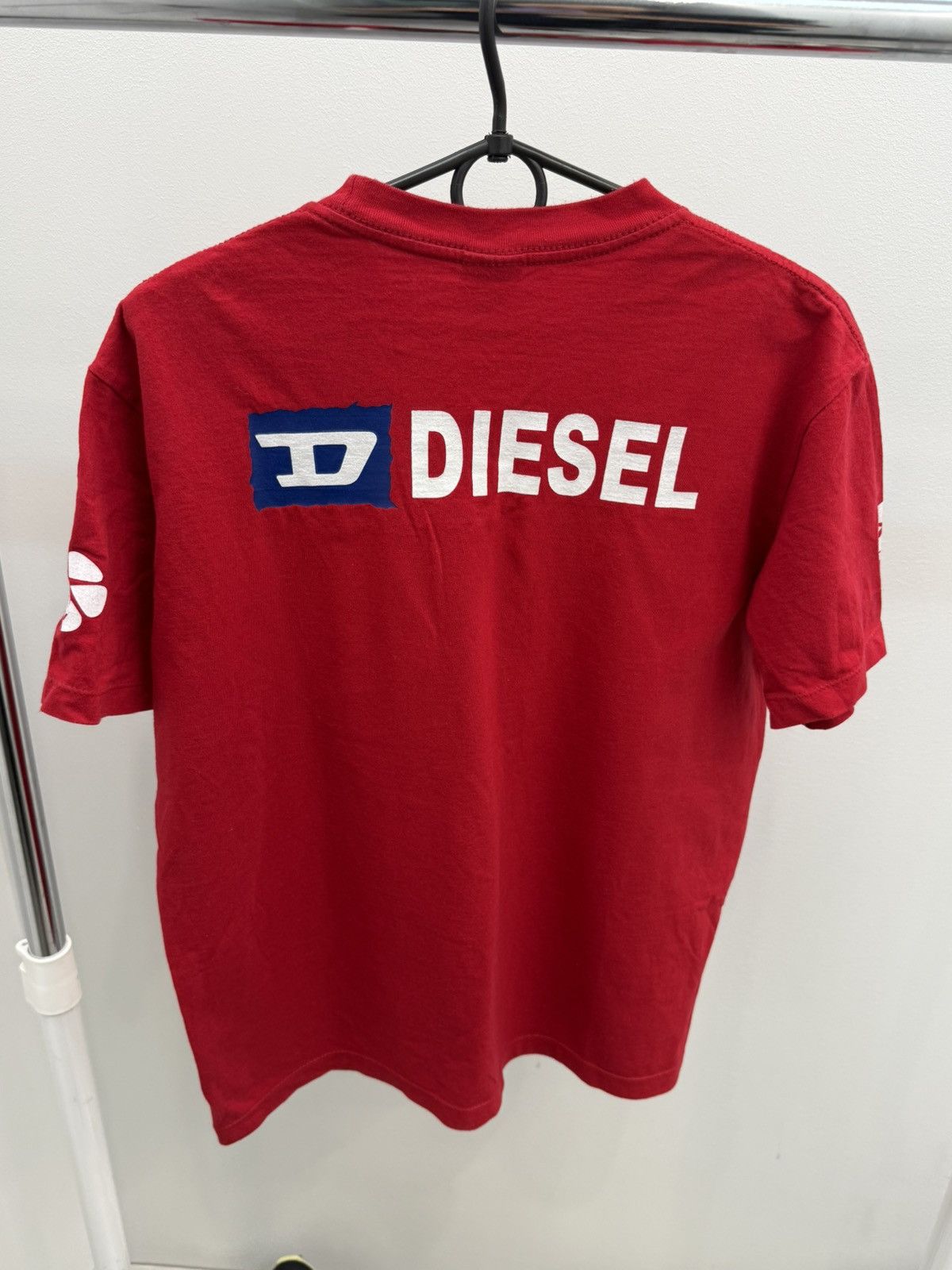 Diesel Diesel Big Logo Cotton T Shirt Size US L / EU 52-54 / 3 - 2 Thumbnail