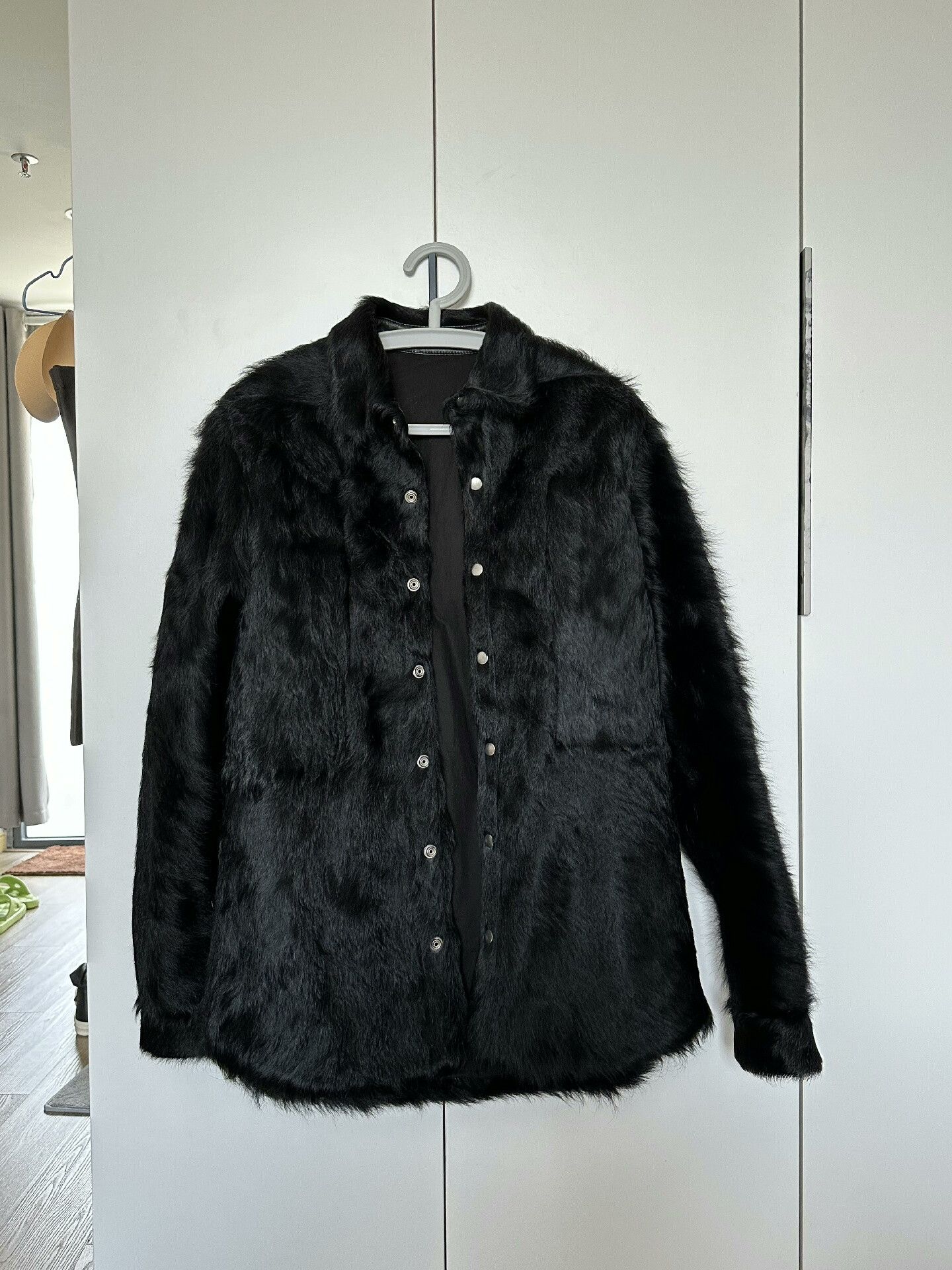Rick Owens Rick Owens 22FW Black Fur Jacket Size US S / EU 44-46 / 1 - 1 Thumbnail