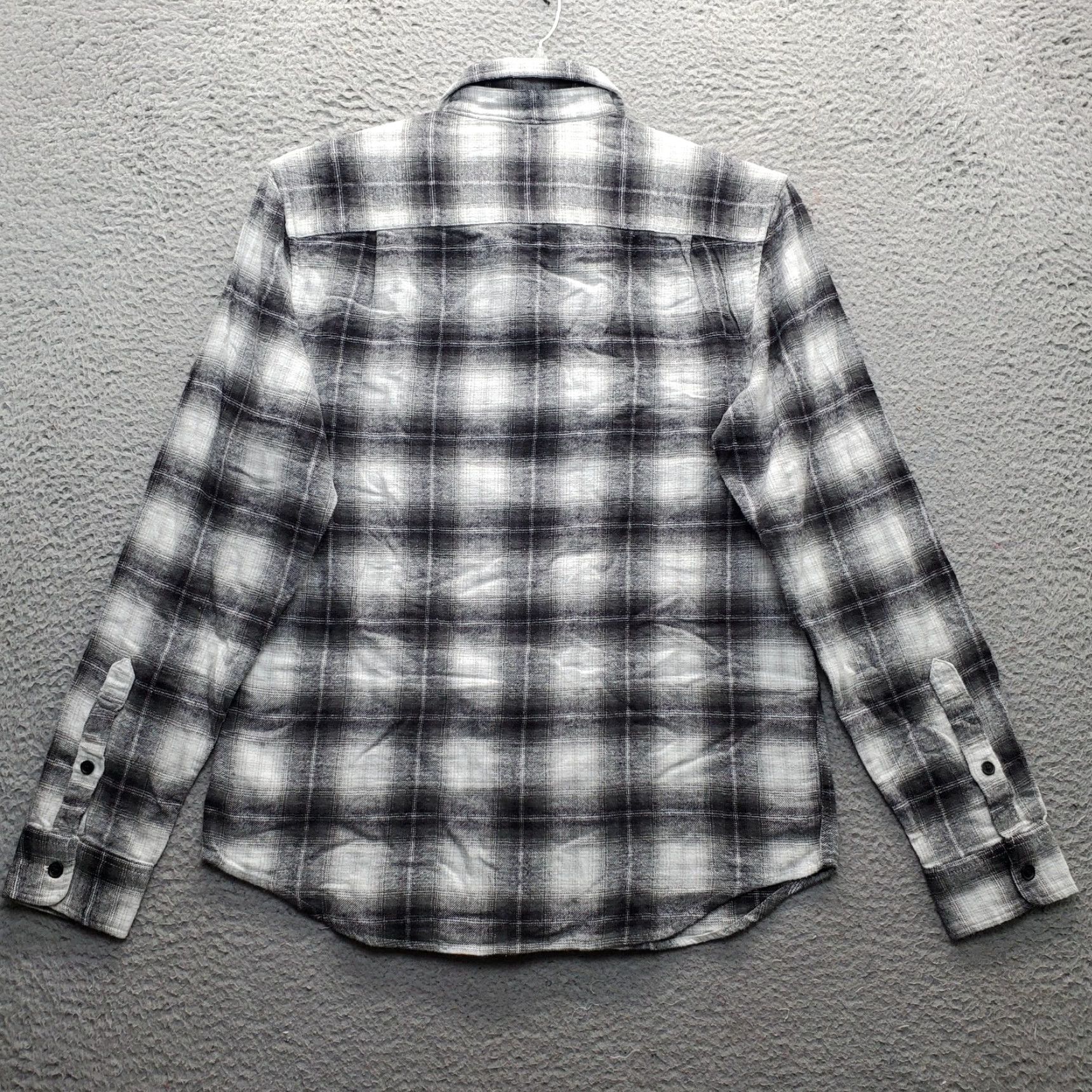 Lucky Brand Lucky Brand Flannel Shirt Mens S Multi Plaid Classic Fit Long Sleeve Button Up Size US S / EU 44-46 / 1 - 2 Thumbnail