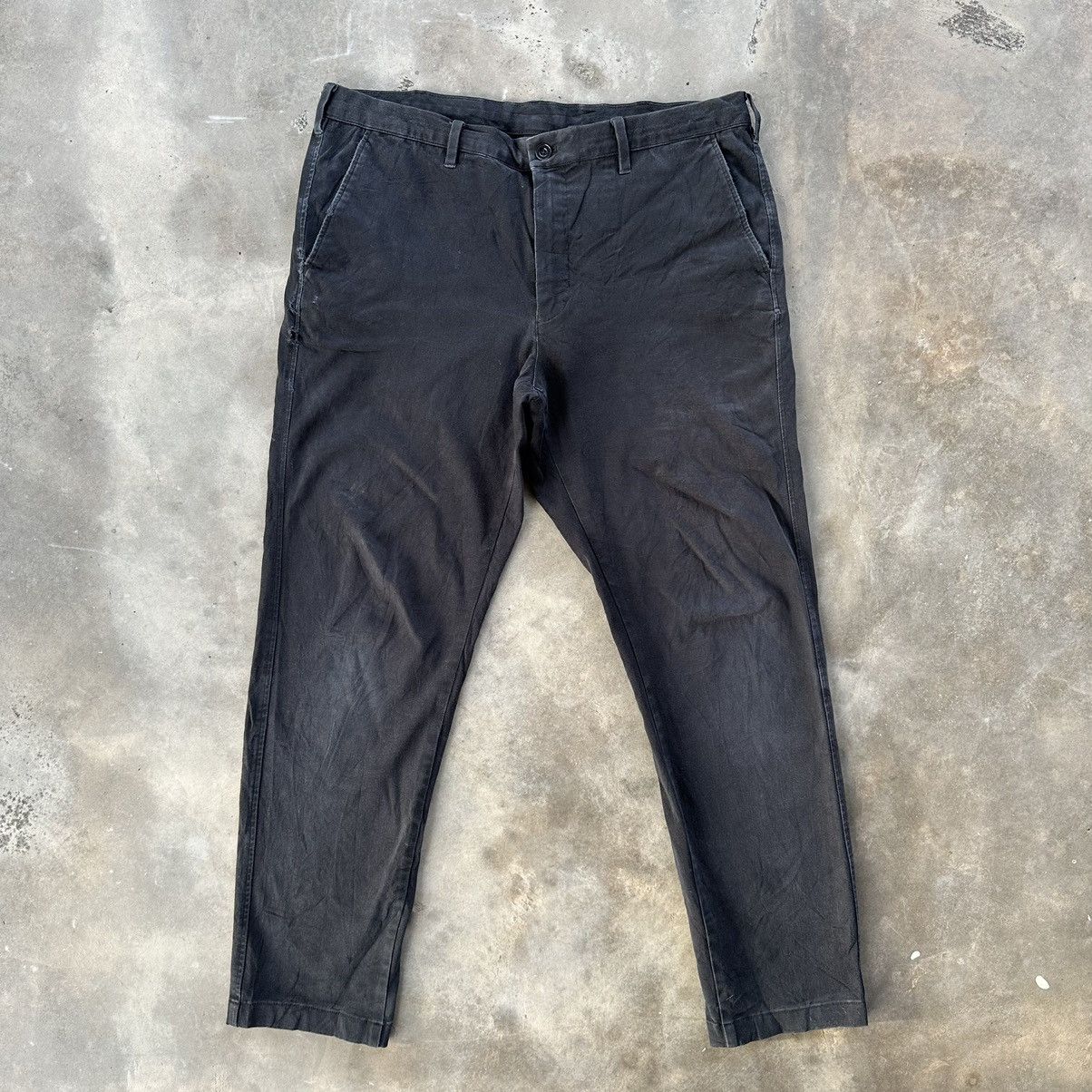 Japanese Brand Vintage Japanese Black Casual Trousers Pants Size US 34 / EU 50 - 1 Thumbnail