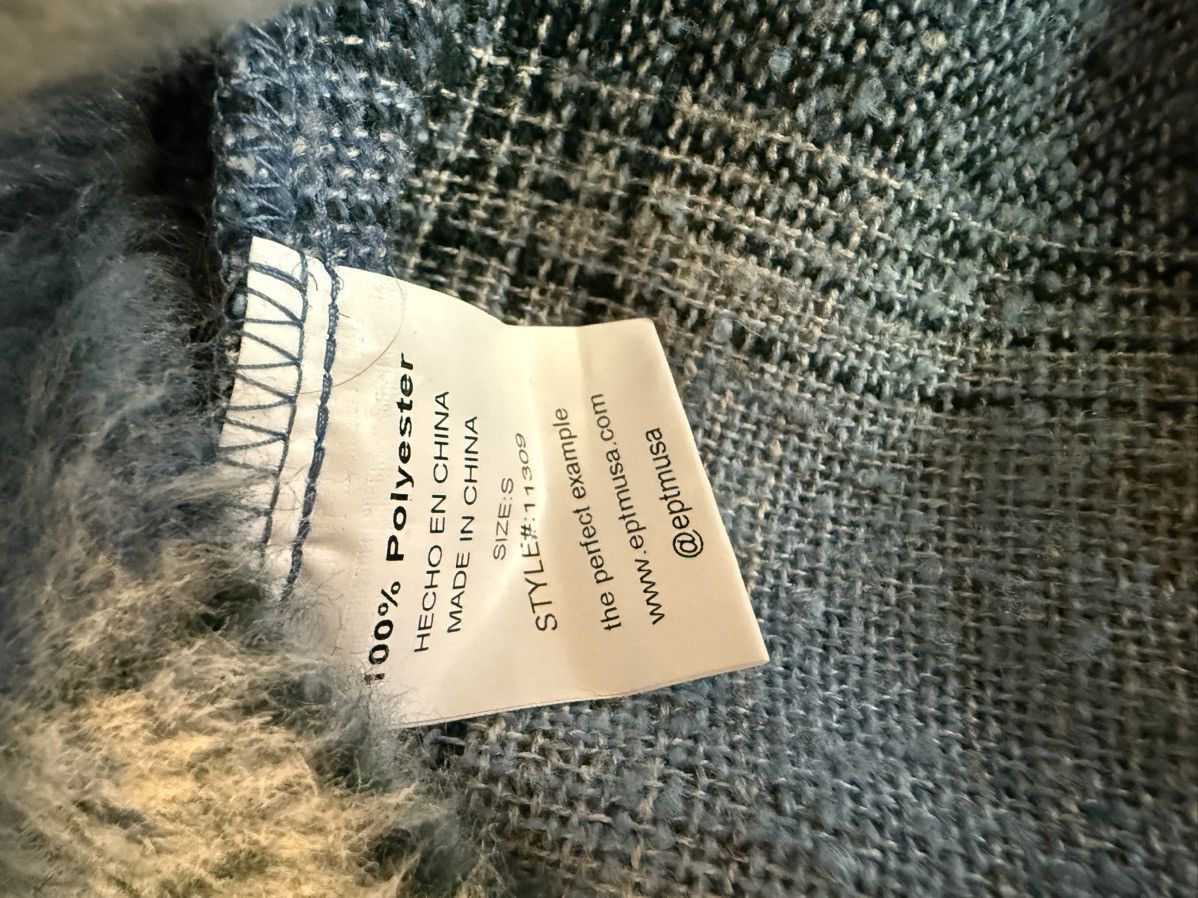 EPTM. EPTM MOHAIR flannel jacket blue Size US S / EU 44-46 / 1 - 7 Thumbnail
