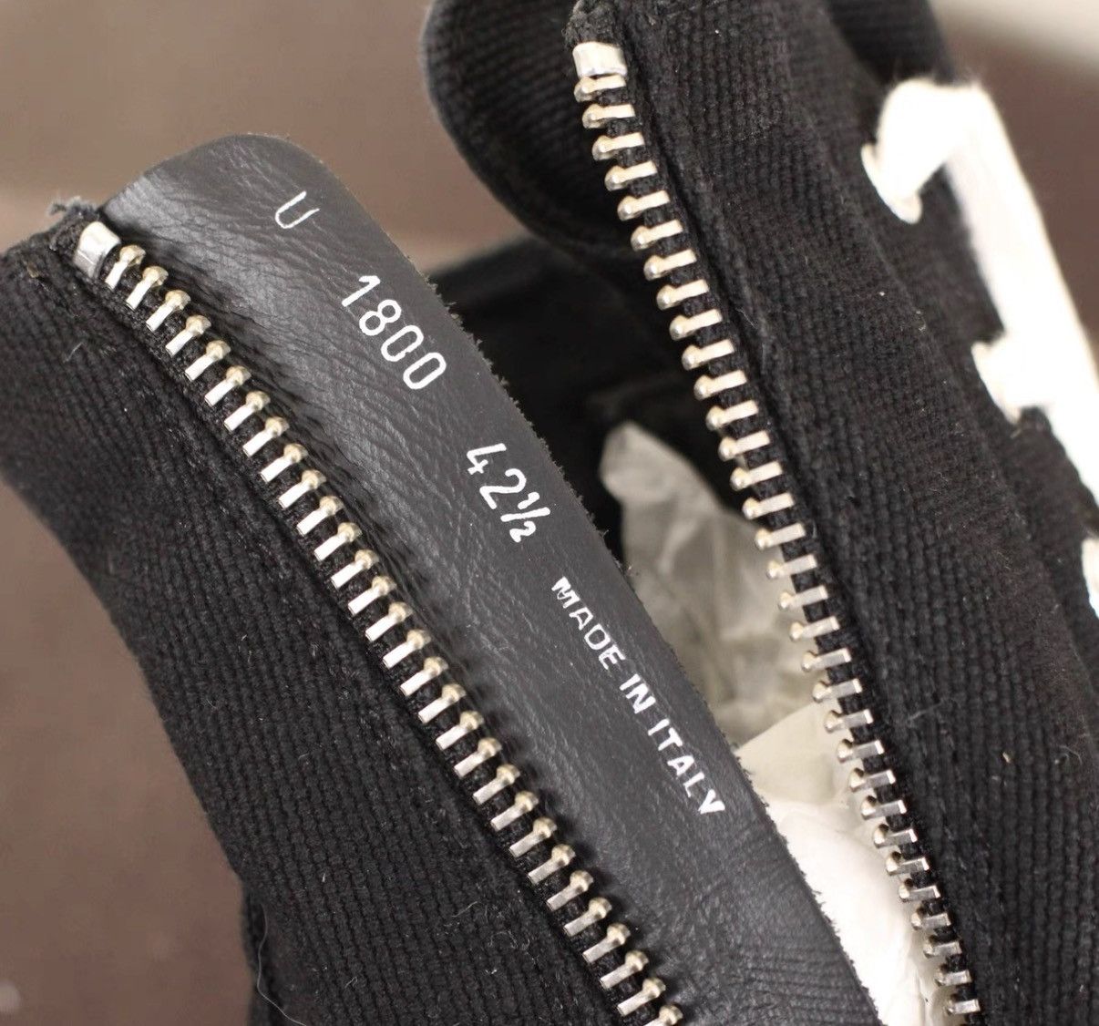 Rick Owens Ro DRKSHDW Single-Eye Bubble Converse-Inspired Sneakers Size US 9 / EU 42 - 7 Thumbnail