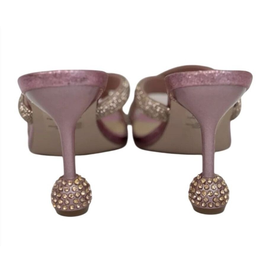 Other CHASE+CHLOE / Olla-1 / Pink / Rhinestone Embellished Cross-S Size US 8.5 / IT 38.5 - 5 Thumbnail