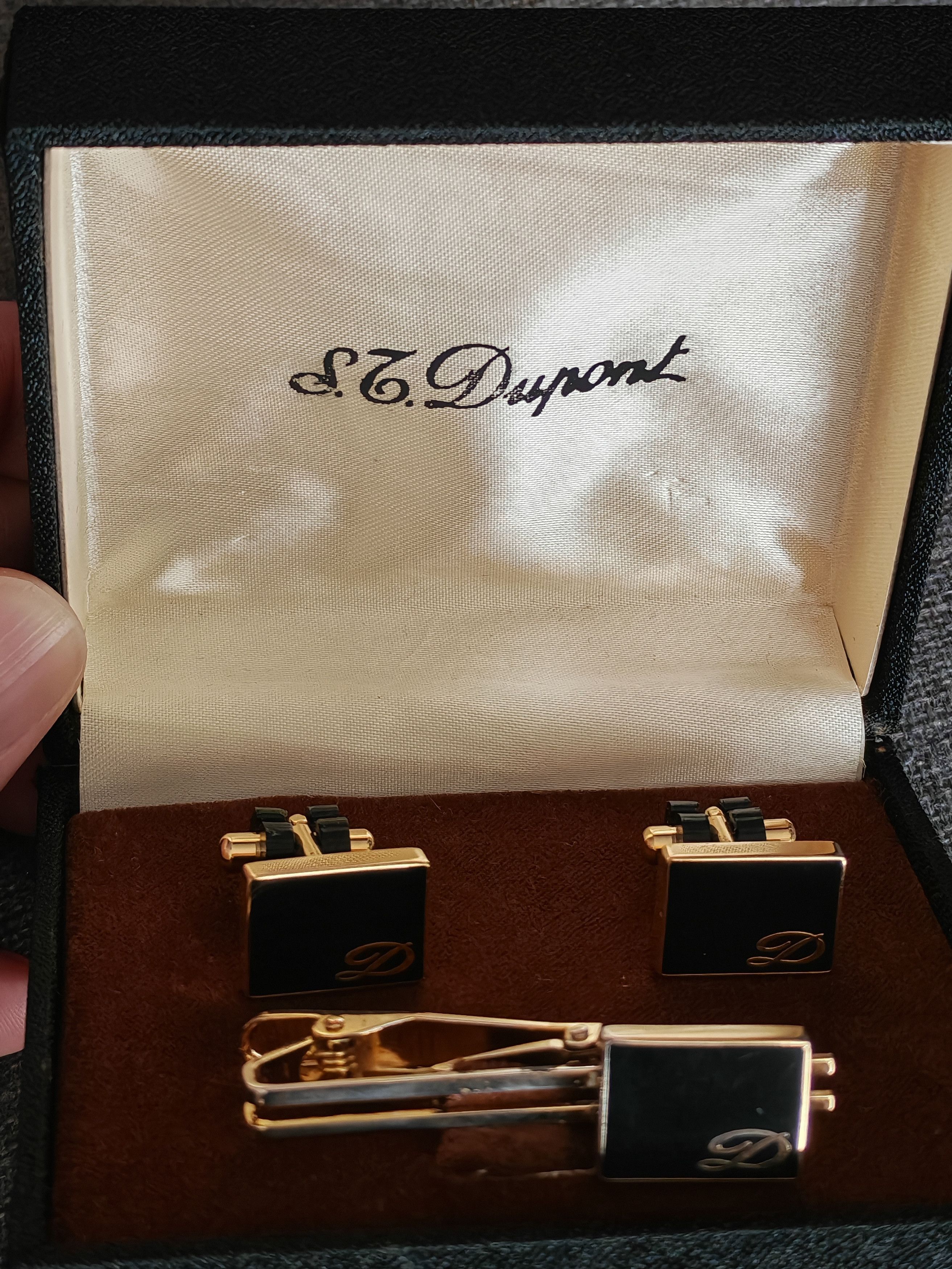 S.T. Dupont Vintage St. Dupont Set of Cufflinks and Tie clips Size ONE SIZE - 1 Thumbnail