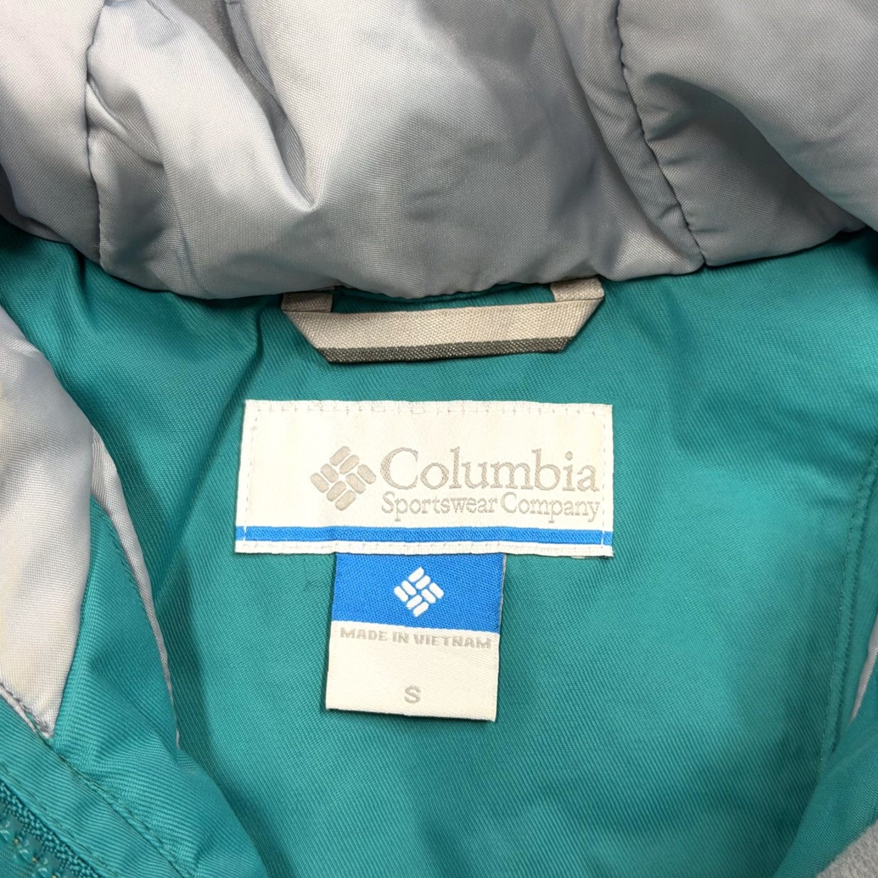 Vintage Columbia Jacket Womens Small Blue Hooded Faux Fur Trim Insulated Parka Winter Size S / US 4 / IT 40 - 4 Thumbnail