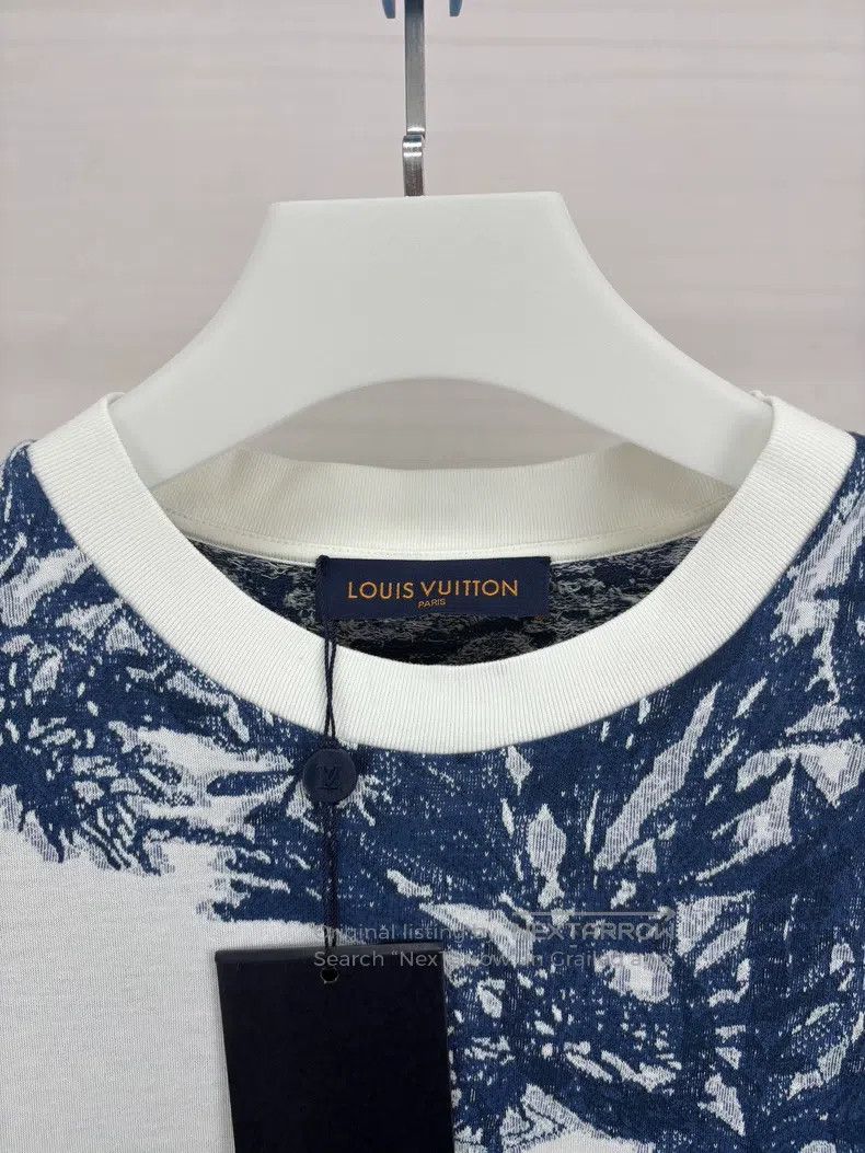 Louis Vuitton Louis Vuitton size 4l Blue water grass logo knitted short s Size US M / EU 48-50 / 2 - 3 Thumbnail
