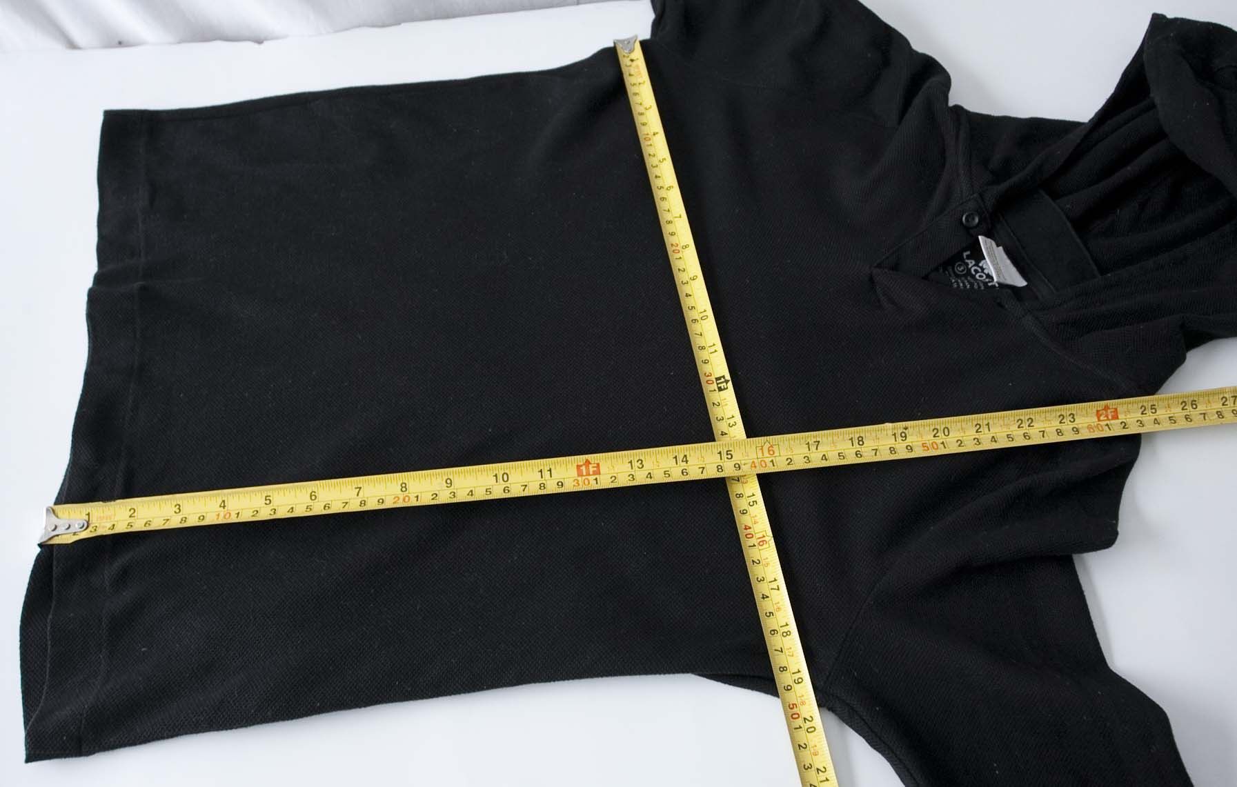 Lacoste Lacoste Hoodie Pique Black Size 3/S Size US S / EU 44-46 / 1 - 4 Thumbnail