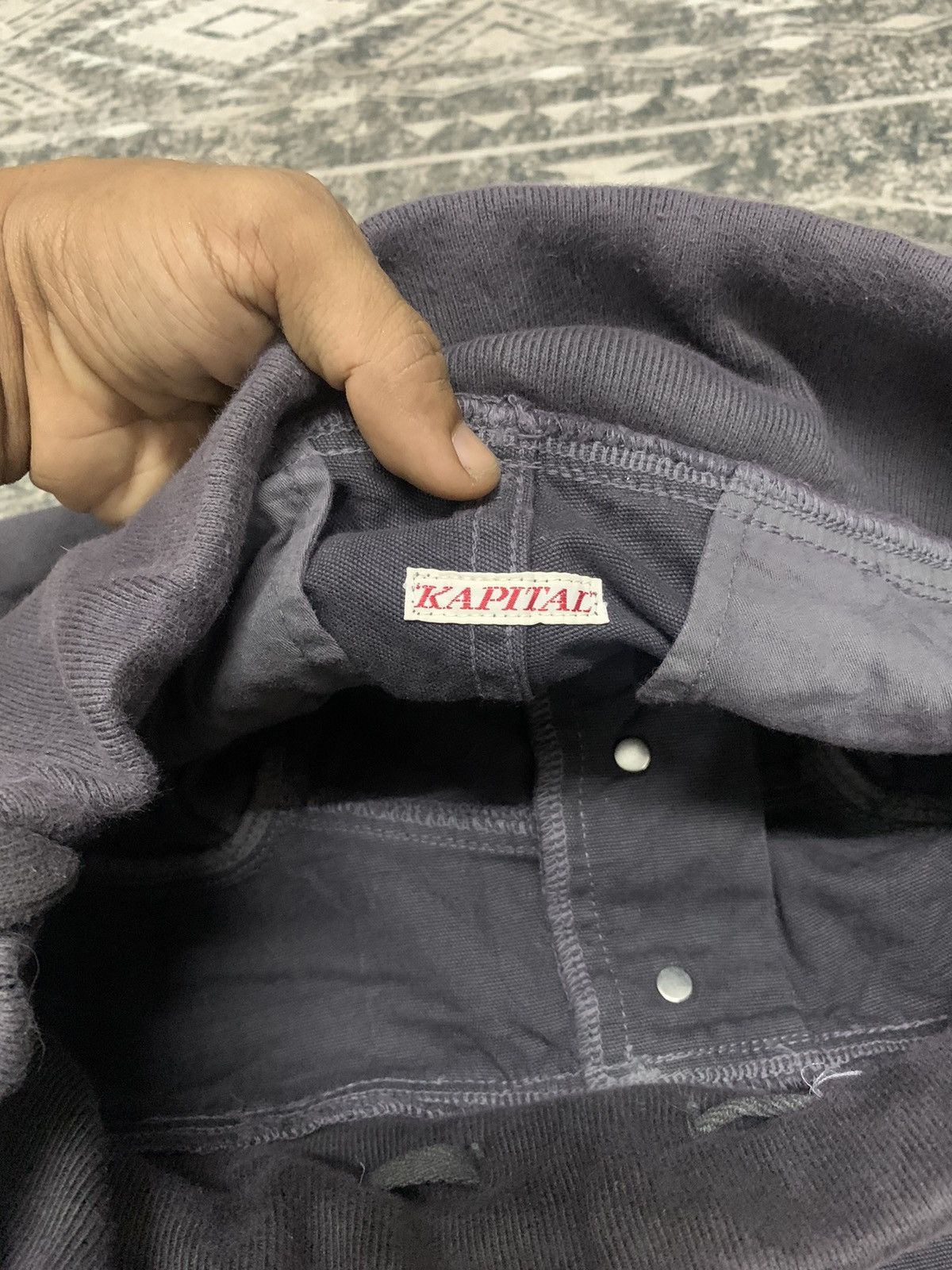Kapital 90s KAPITAL SWEAT-PANT RARE DESIGN Size US 30 / EU 46 - 6 Thumbnail