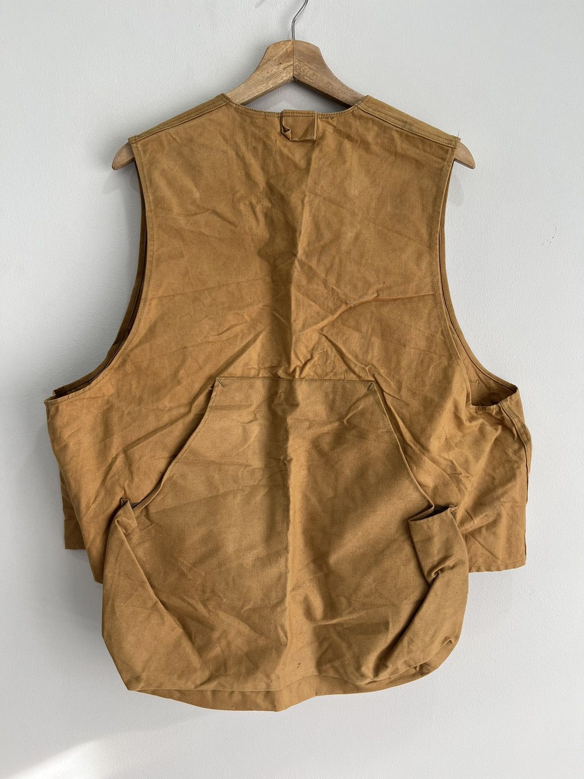 L.L. Bean Vintage 1960s 70s LL Bean Hunting Vest jacket Brown Size US XL / EU 56 / 4 - 2 Thumbnail