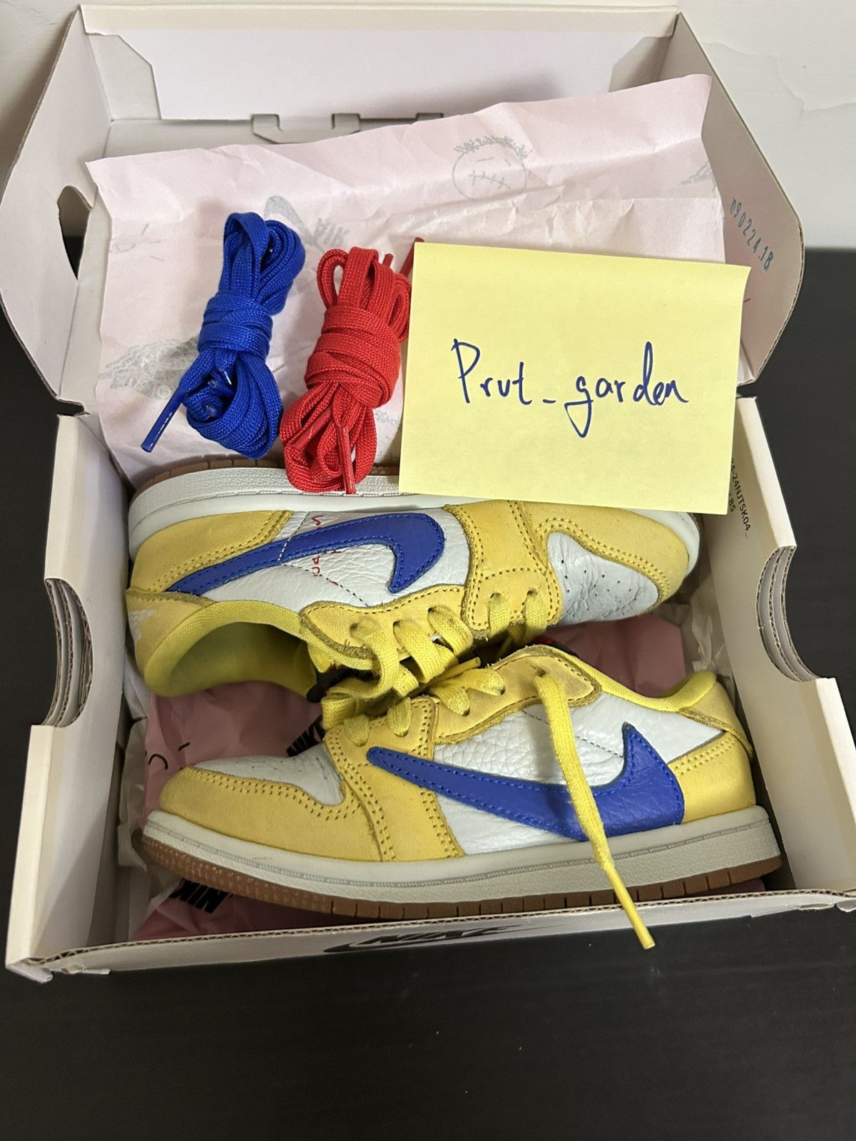 Nike (Kids) Air Max 1 Travis Scott Cactus Jack TD 11C Size US 11 / EU 44 - 2 Thumbnail