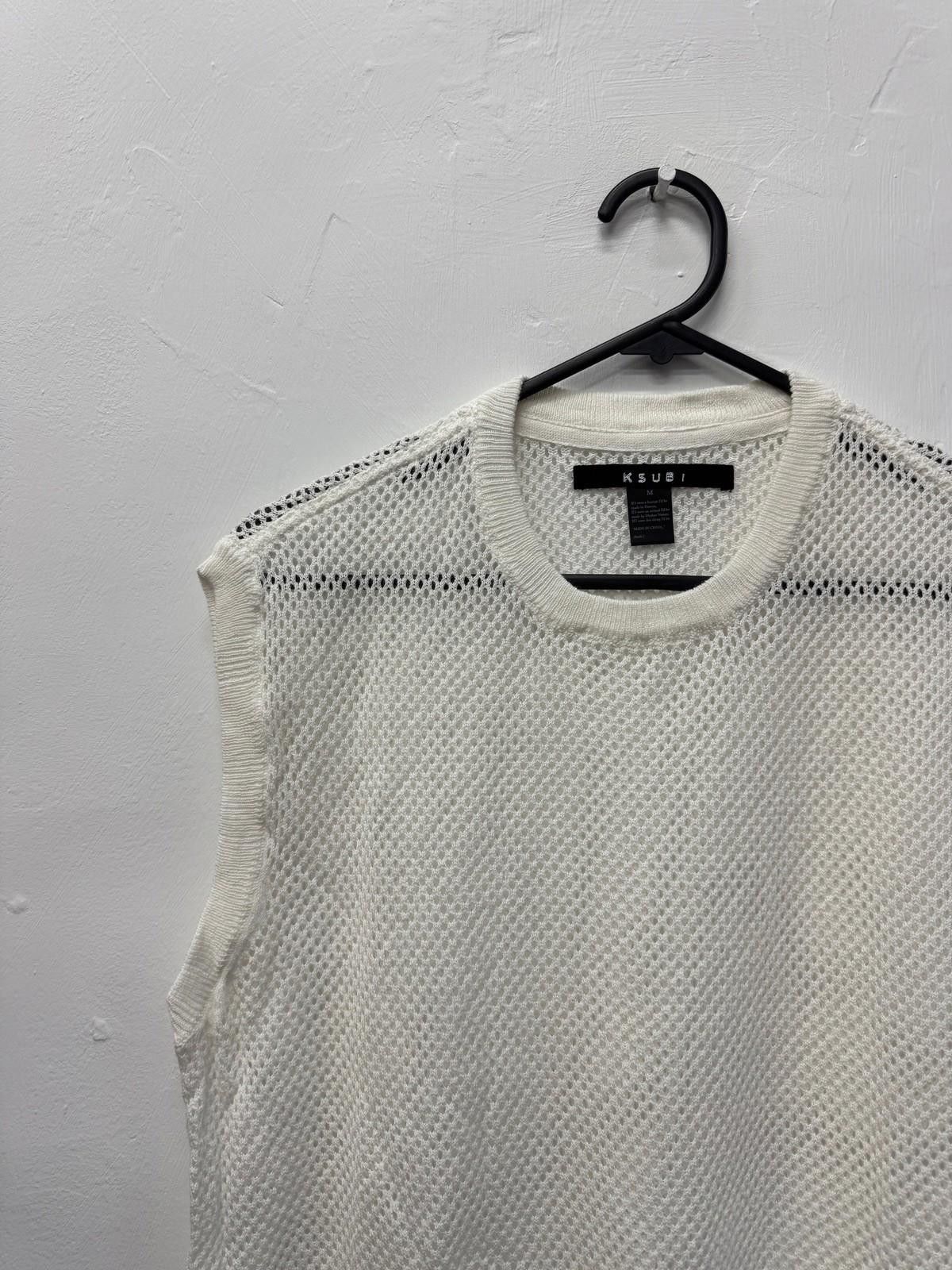 Ksubi new ksubi t-shirt mens singlet tank medium m white networth Size US M / EU 48-50 / 2 - 2 Thumbnail