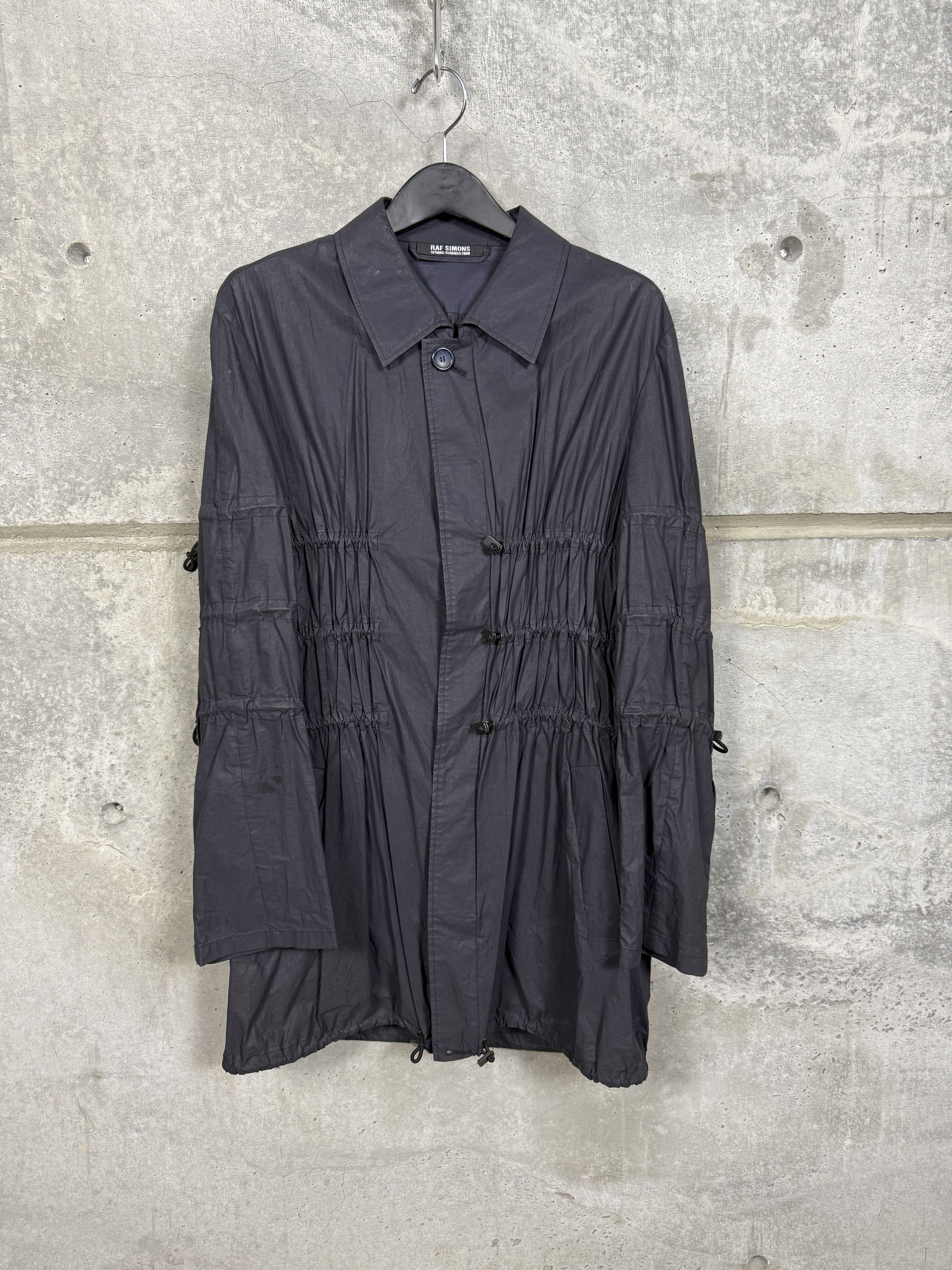 名作 2004-05AW WAVES期 ラフシモンズ ライダース コート 46 名作 2004-05AW WAVES期 ラフシモンズ ライダース コート 46 メンズ