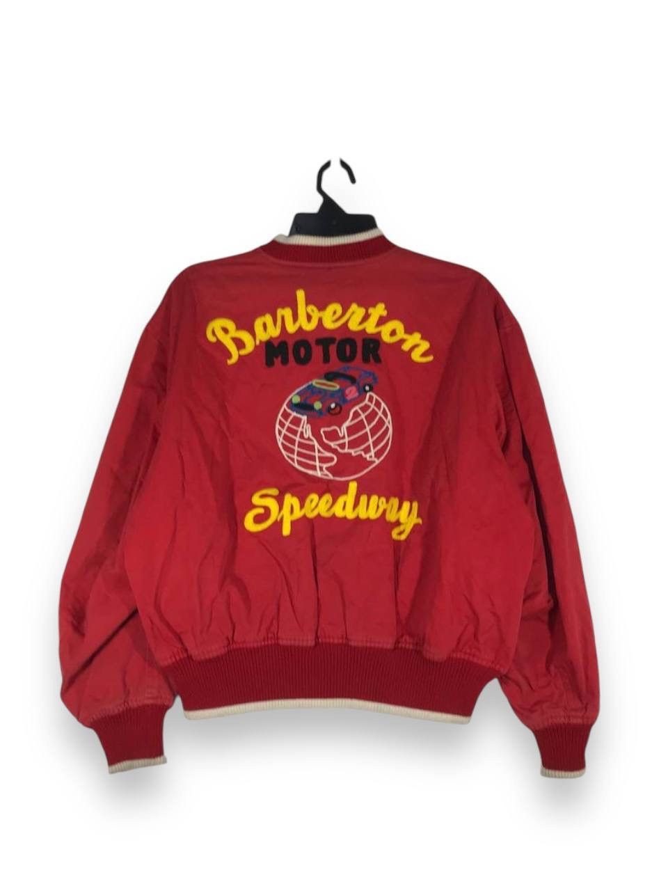 Vintage vintage akafuzi riversible barberton motor speedway Size US L / EU 52-54 / 3 - 4 Thumbnail