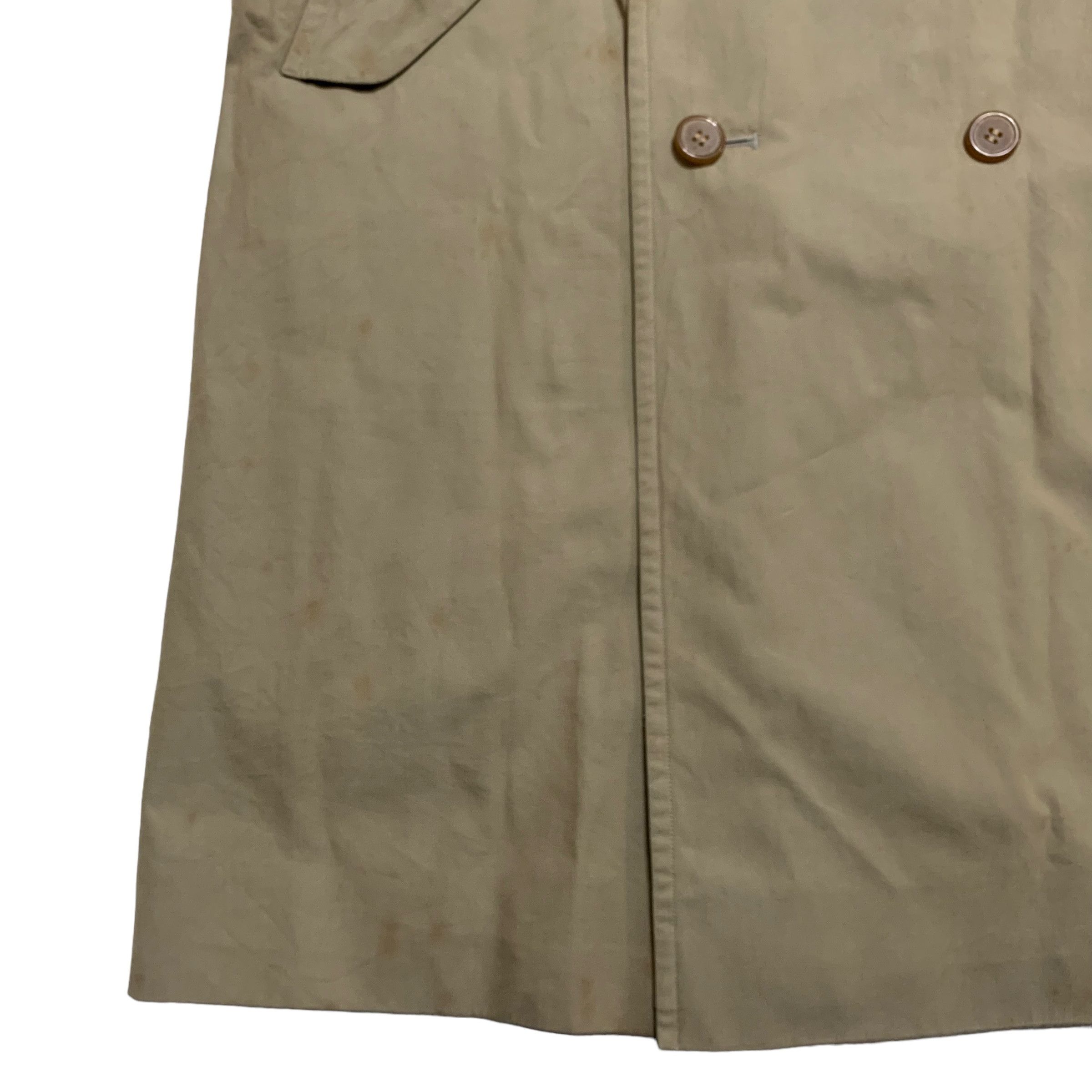 Burberry Vintage 70s Burberrys Double Breast Trench Coat Size US L / EU 52-54 / 3 - 3 Thumbnail