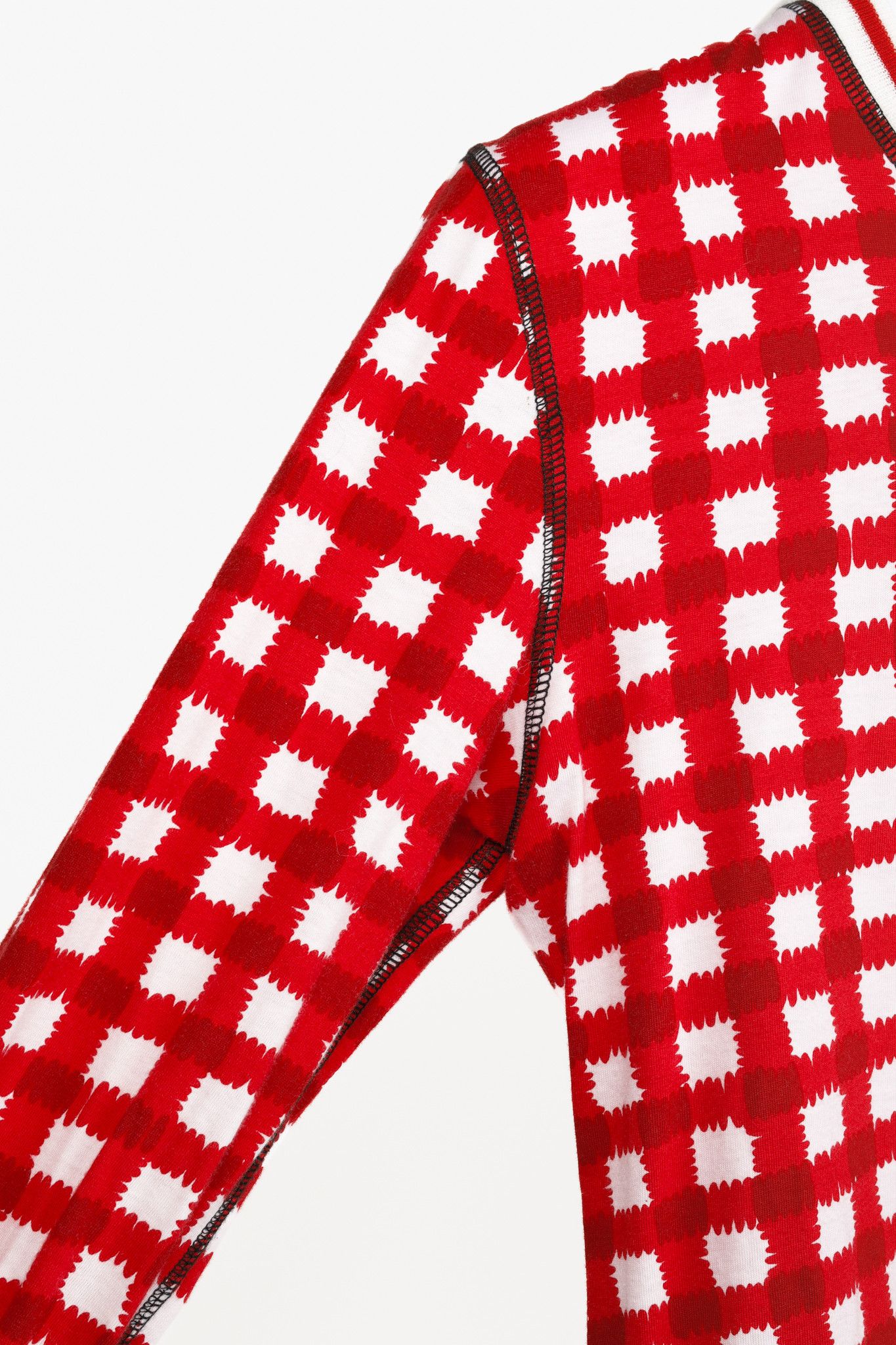 Marni Marni Red Pink Check Varsity Knit Trim Top Size M / US 6-8 / IT 42-44 - 5 Thumbnail