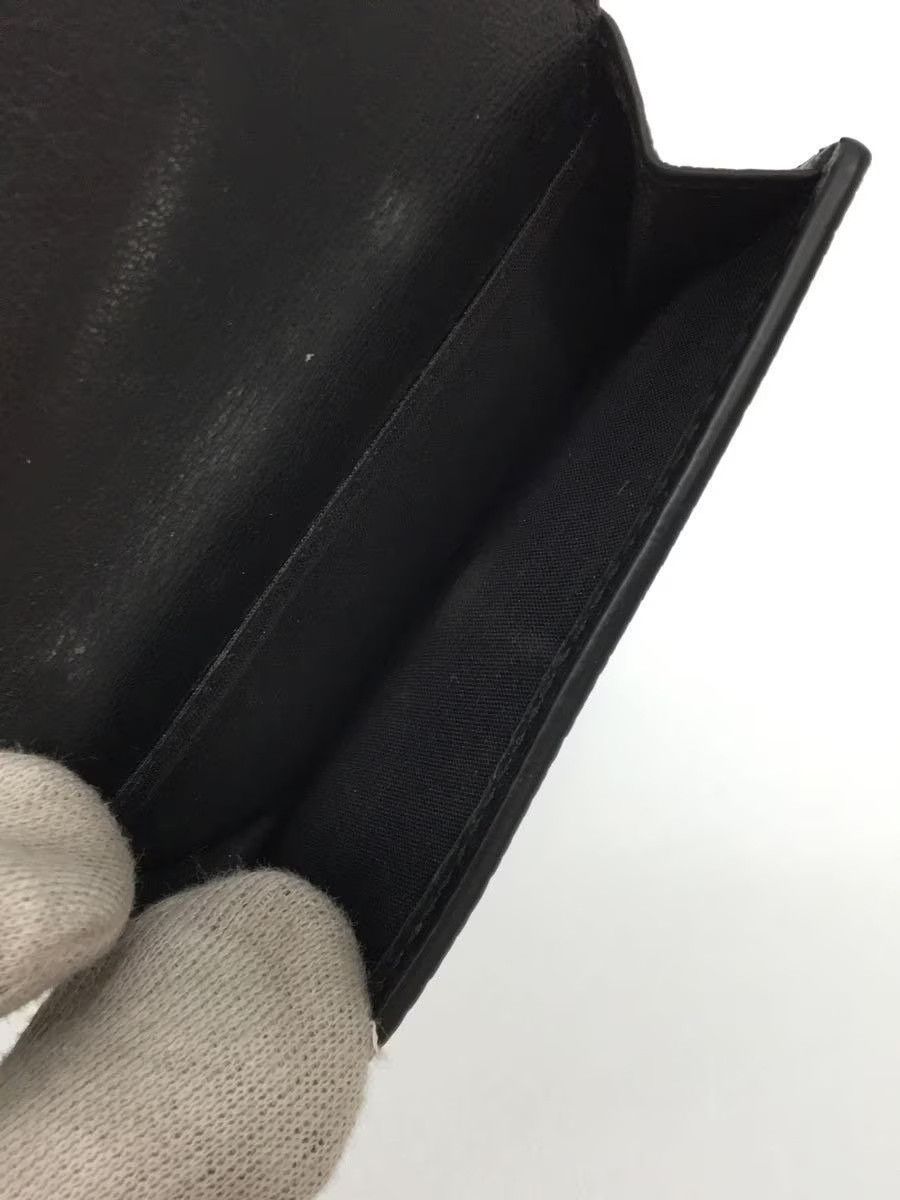 Dior Dior Leather Trifold Wallet Black Size ONE SIZE - 5 Thumbnail