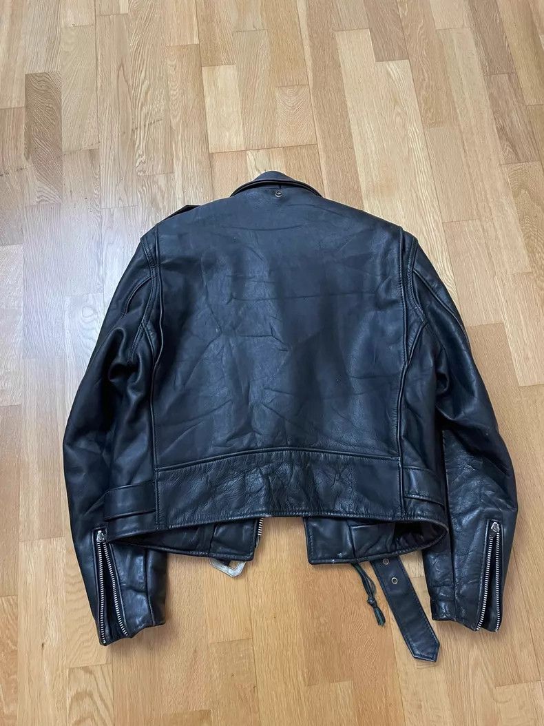 Schott Schott 613xx cable-stayed motorcycle leather jacket Size US XXS / EU 40 - 2 Thumbnail