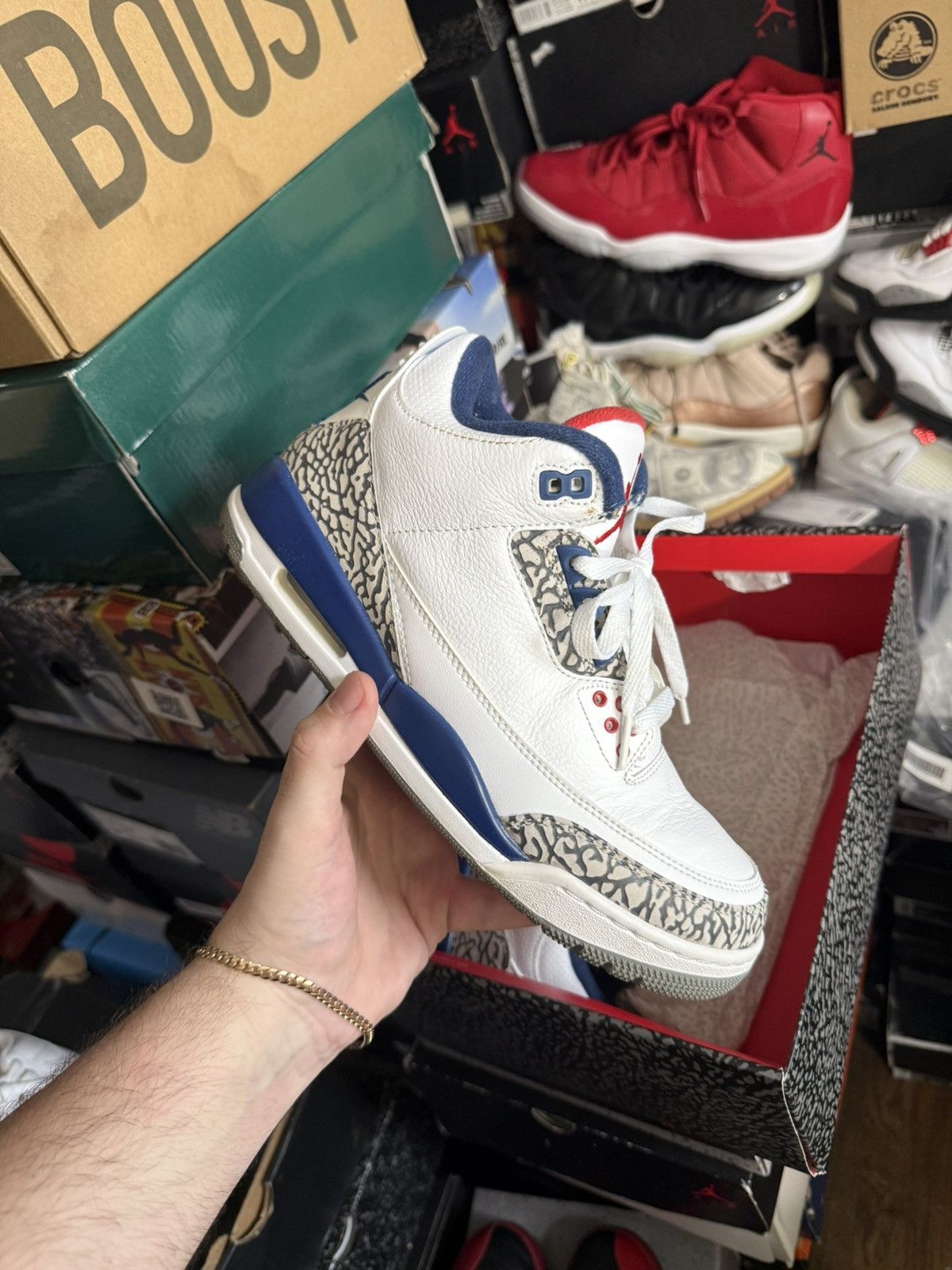 Jordan Brand Jordan retro 3 true blue sz 8 Size US 8 / EU 41 - 1 Thumbnail
