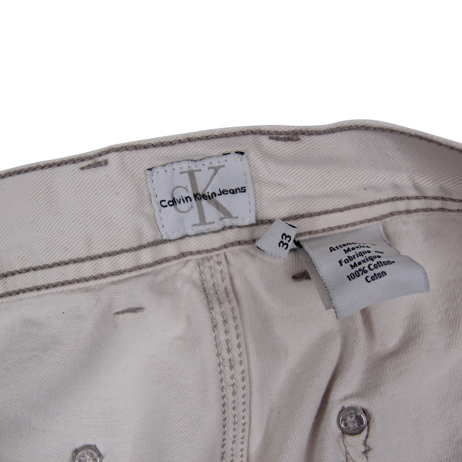 Calvin Klein × Vintage Vintage Calvin Klein Jean Shorts Size US 33 - 4 Thumbnail
