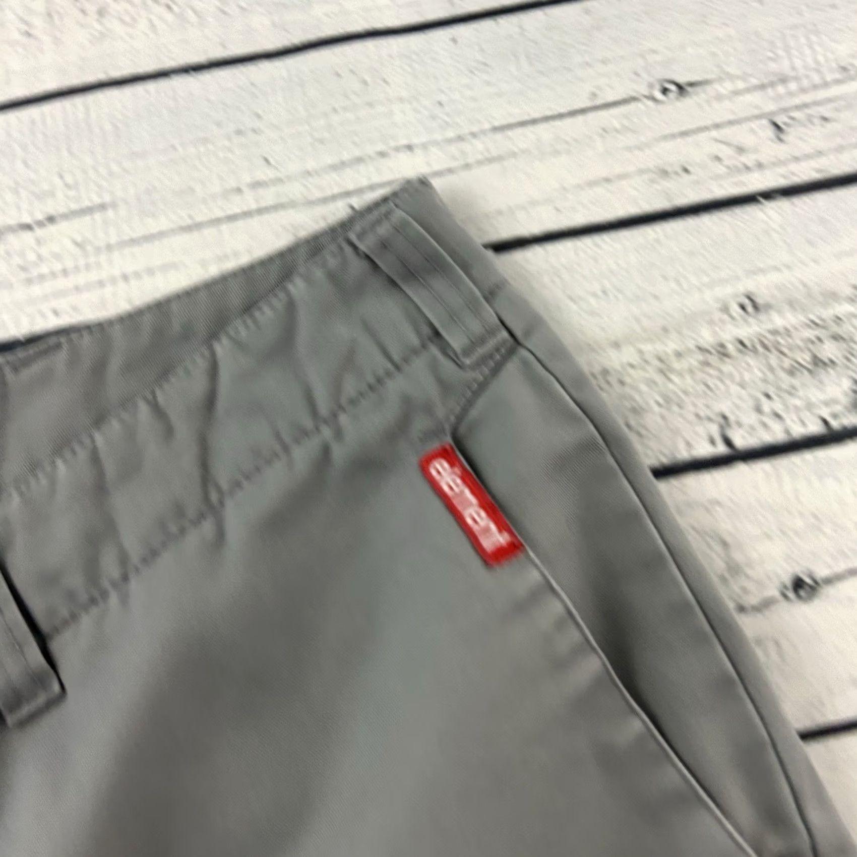 Element VINTAGE Element Chino Shorts Men's 36 Gray Baggy 13" Inseam Size US 36 / EU 52 - 3 Thumbnail
