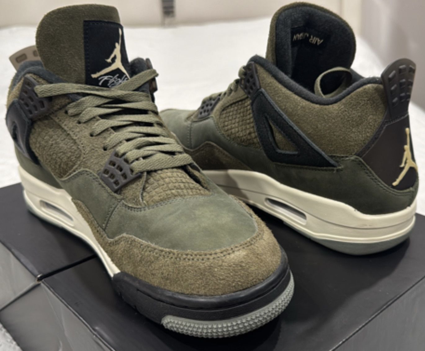 Jordan Brand Size 11 - Air Jordan 4 SE Retro Low Craft - Olive Size US 11 / EU 44 - 8 Thumbnail