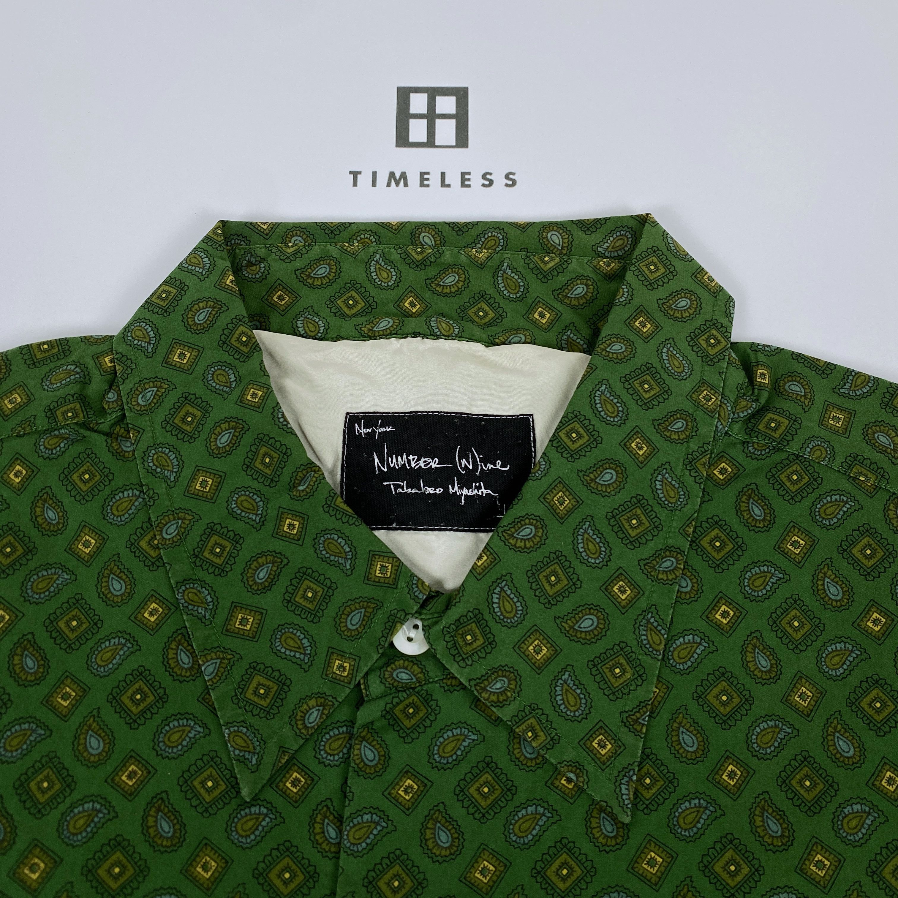 Number (N)ine 2005AW "THE HIGH STREETS" LS SHIRT Size US L / EU 52-54 / 3 - 5 Thumbnail