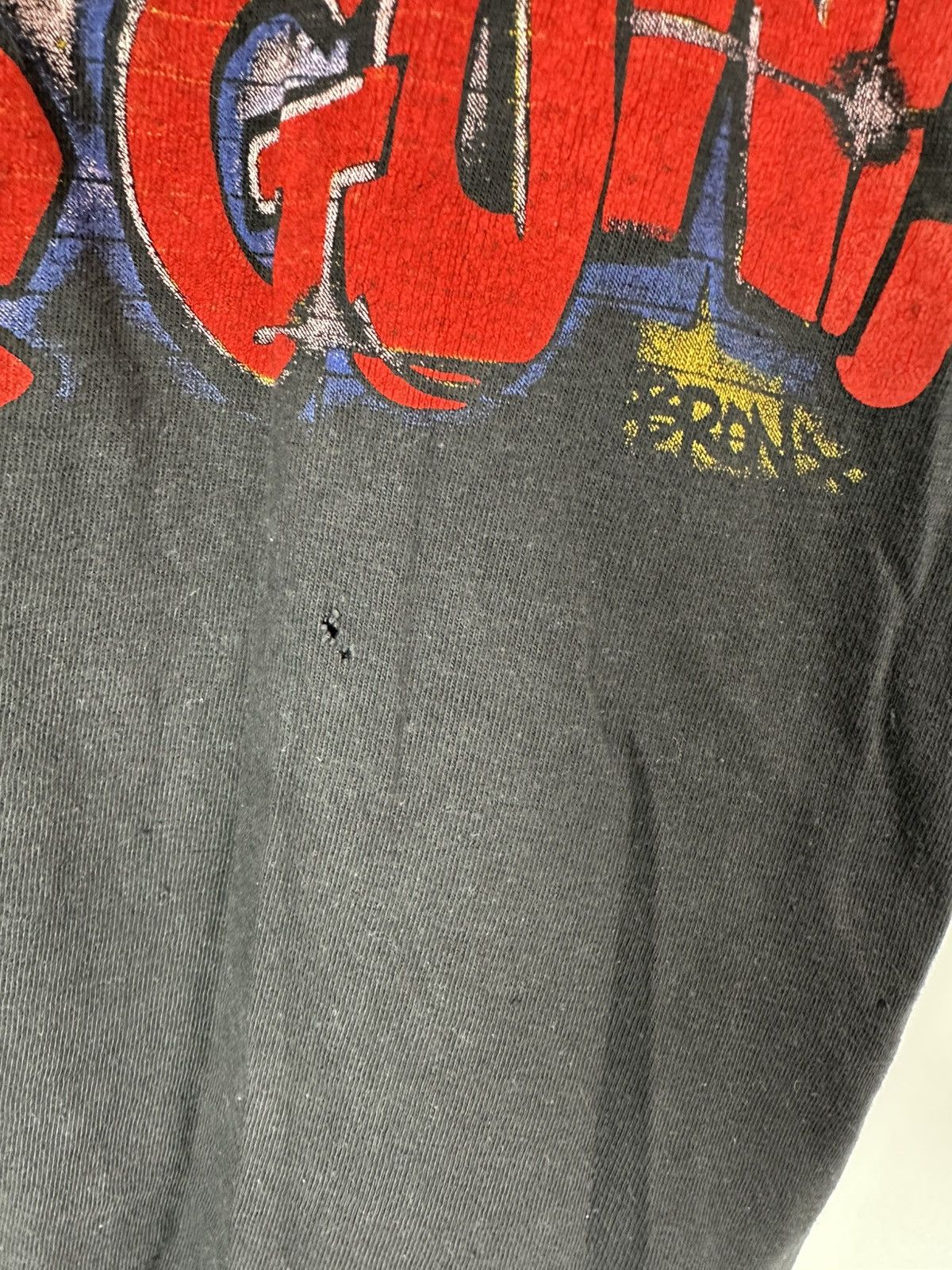 Vintage Live by the gun Tupac vintage single stitch 90s rap t-shirt Size US M / EU 48-50 / 2 - 10 Thumbnail