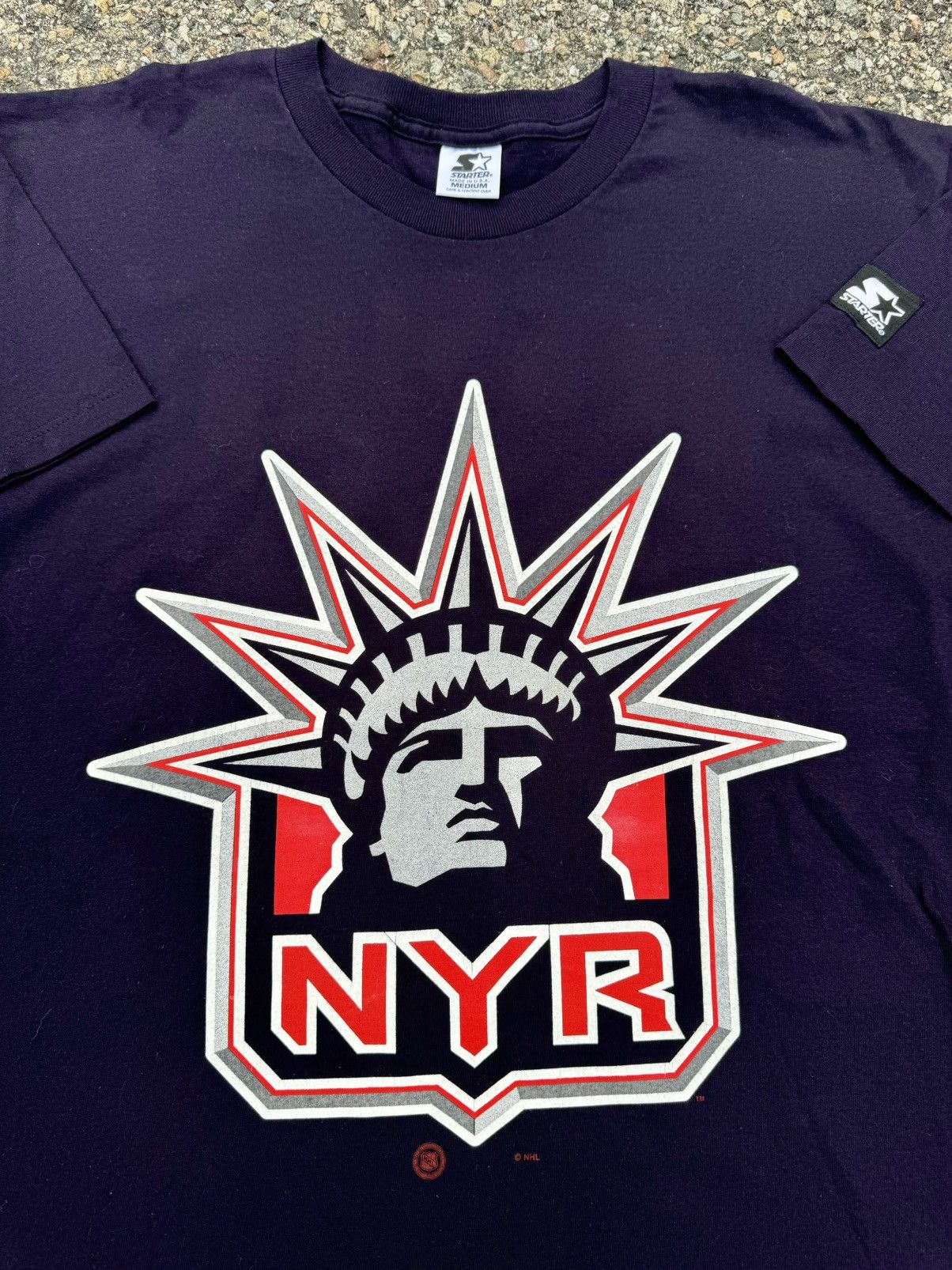 NHL × Starter × Vintage Vintage Starter Messier New York Rangers 90’s Jersey Shirt Size US L / EU 52-54 / 3 - 2 Thumbnail