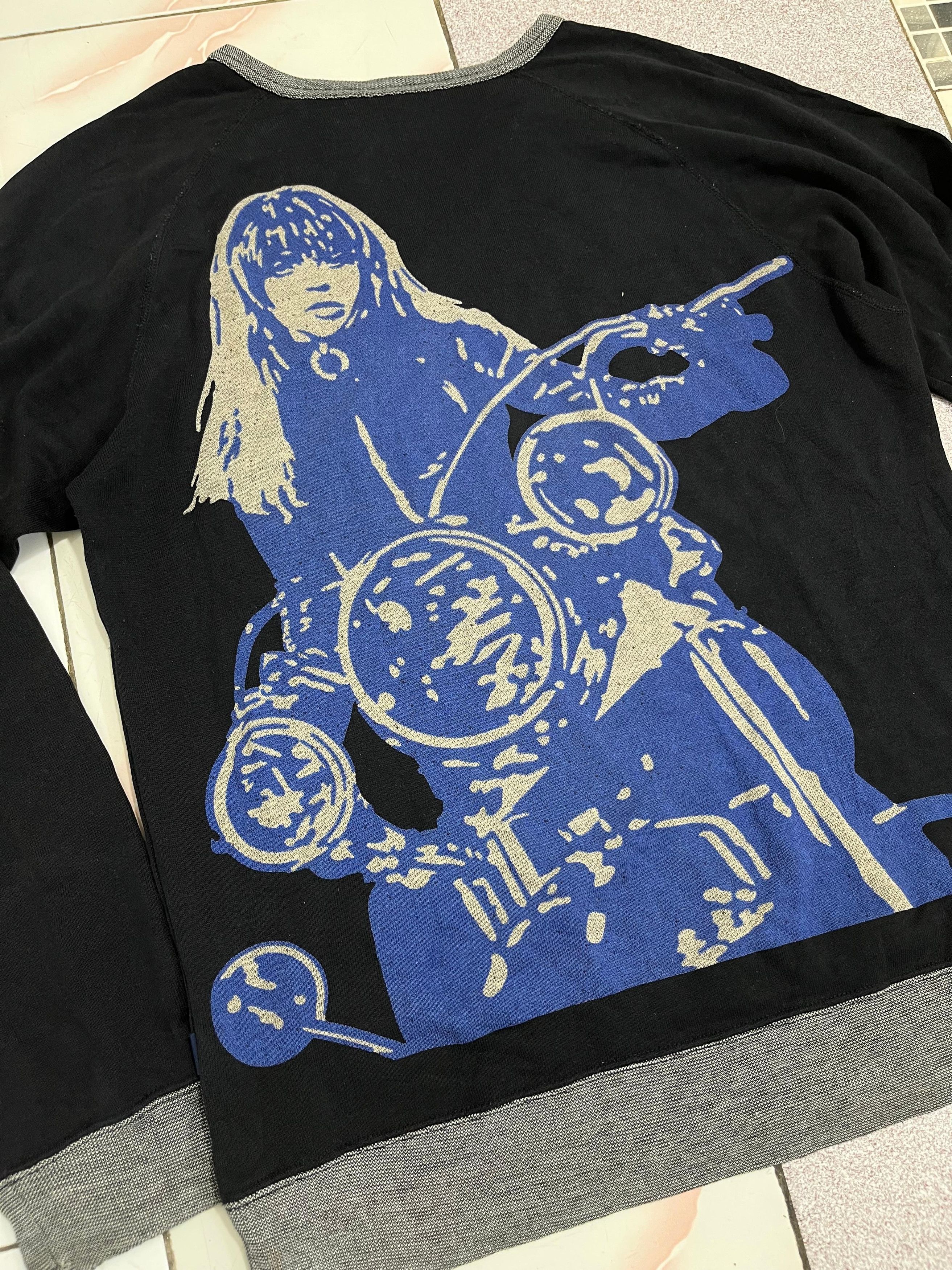 Hysteric Glamour Hysteric Glamour Motorcylce Girl Long Sleeve Tee Size US L / EU 52-54 / 3 - 5 Thumbnail