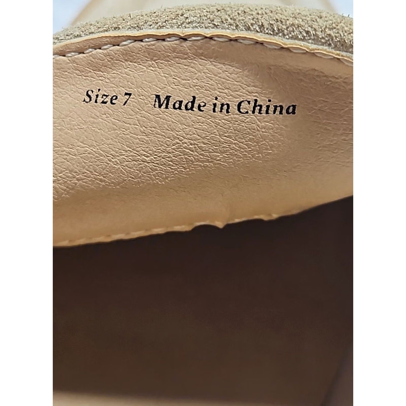 Dolce Vita Dolce Vita Beige Suede Loafers Women’s 7 Penny Slip On Flat Size US 7 / IT 37 - 4 Thumbnail