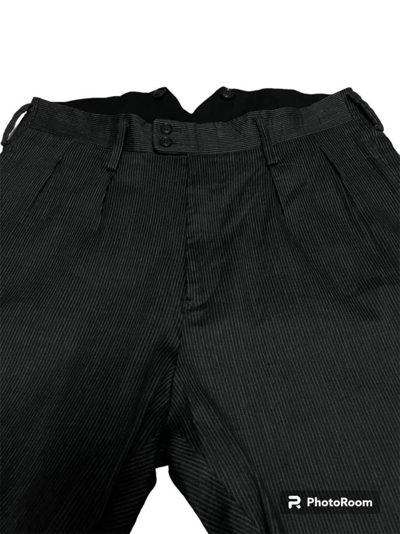 Yohji Yamamoto Yohji Yamamoto Pour Homme Stripe Casual Pants Size US 34 / EU 50 - 6 Thumbnail