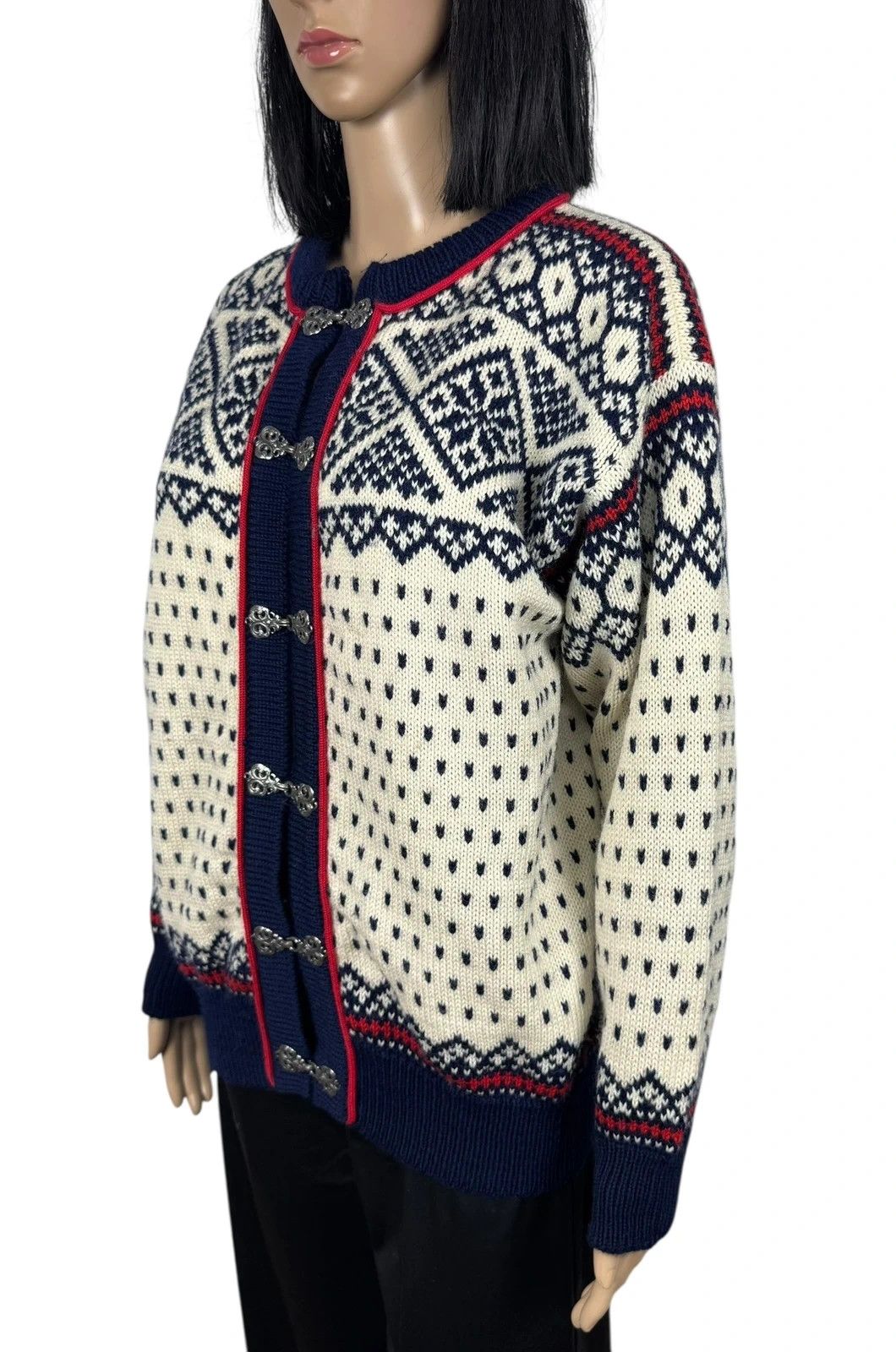 Dale Of Norway Dale Of Norway Fair Isle Handknit Cardigan Wool size L Size L / US 10 / IT 46 - 5 Thumbnail