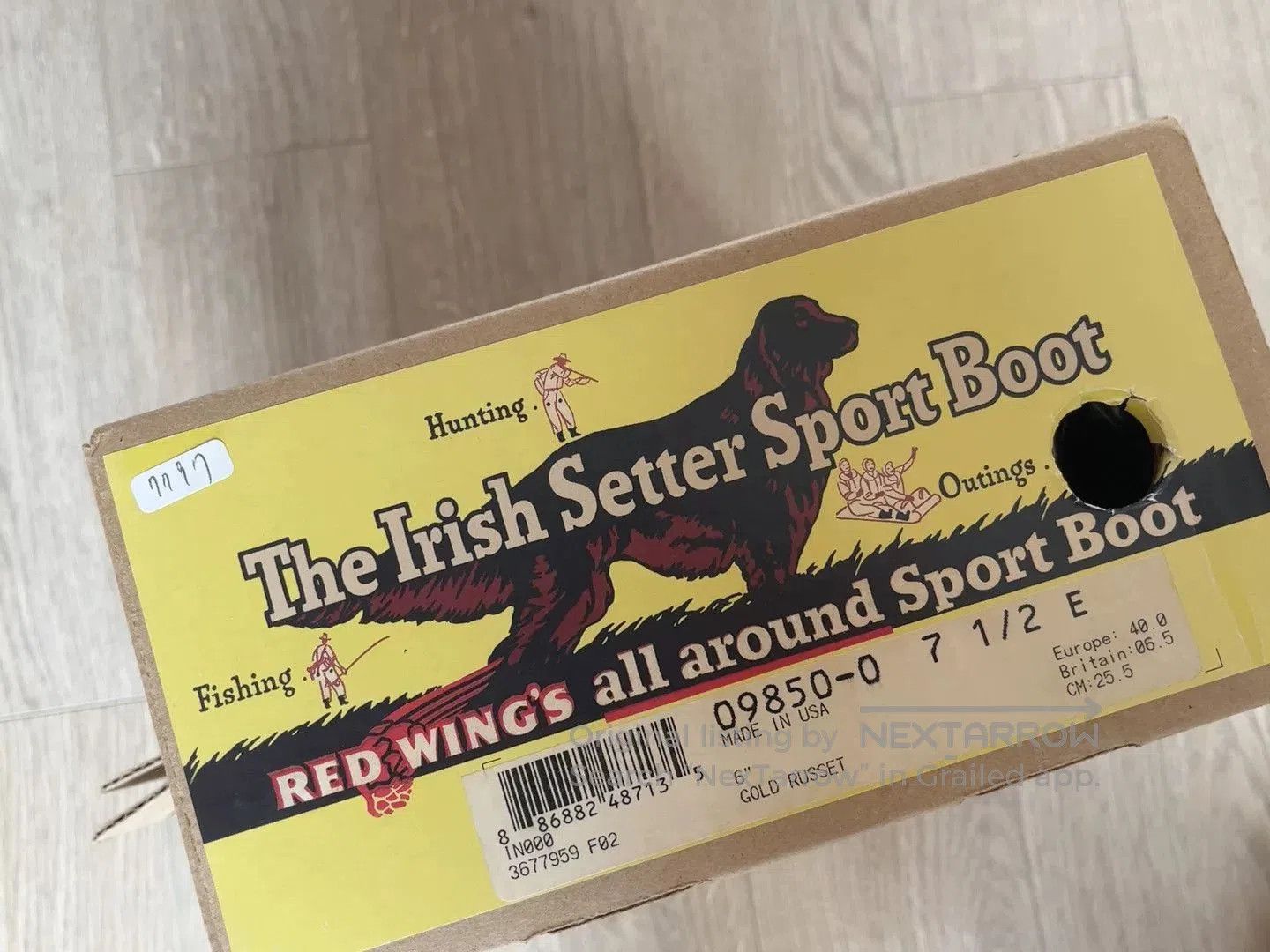 Red Wing Red Wing 9850 Dog Logo Boot. Size US 7.5 / EU 40-41 - 9 Thumbnail