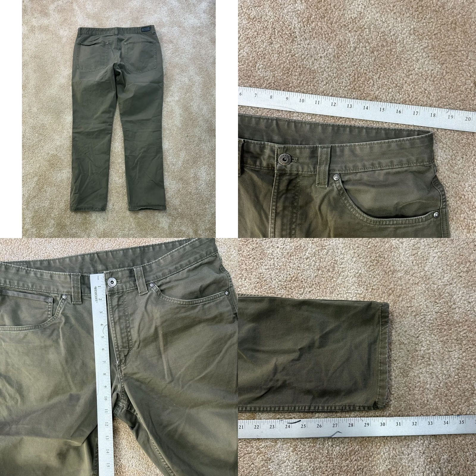 The North Face the North Face chino pants Men’s 36x30 Green Straight Leg Regular Waist 36 Inseam 30 Vintage: No Size US 36 / EU 52 - 8 Thumbnail