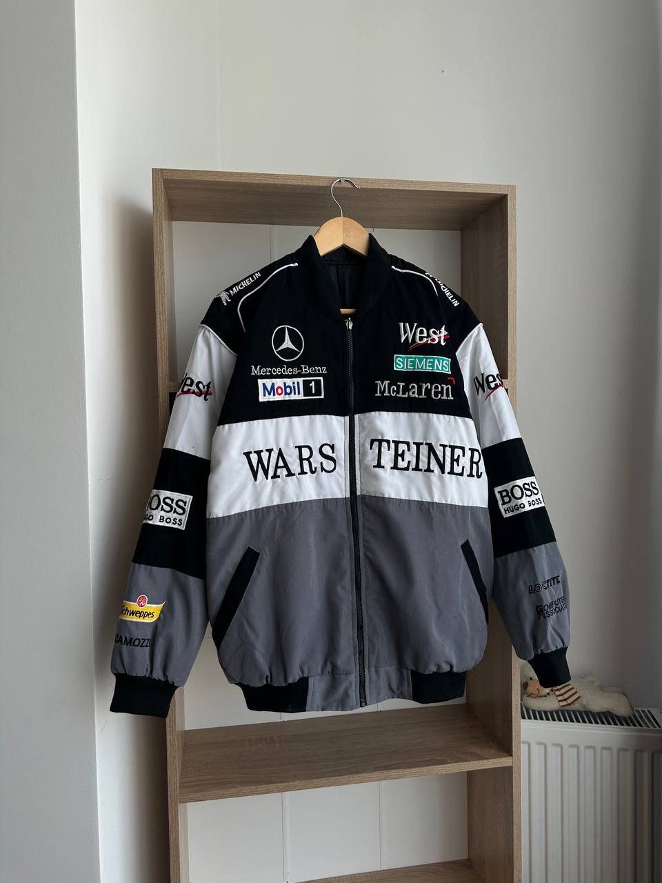 Vintage Mercedes-Benz McLaren West Racing Jacket