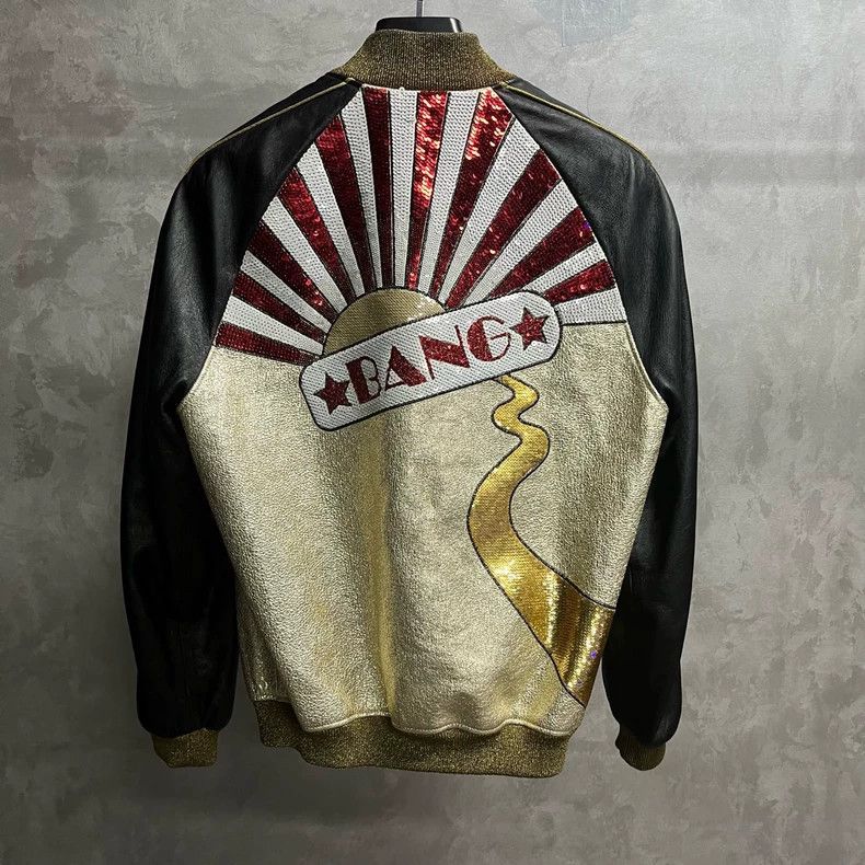 Saint Laurent Paris saint Laurent parisBlack'bang 'printed graphic single-brea Size US M / EU 48-50 / 2 - 2 Thumbnail