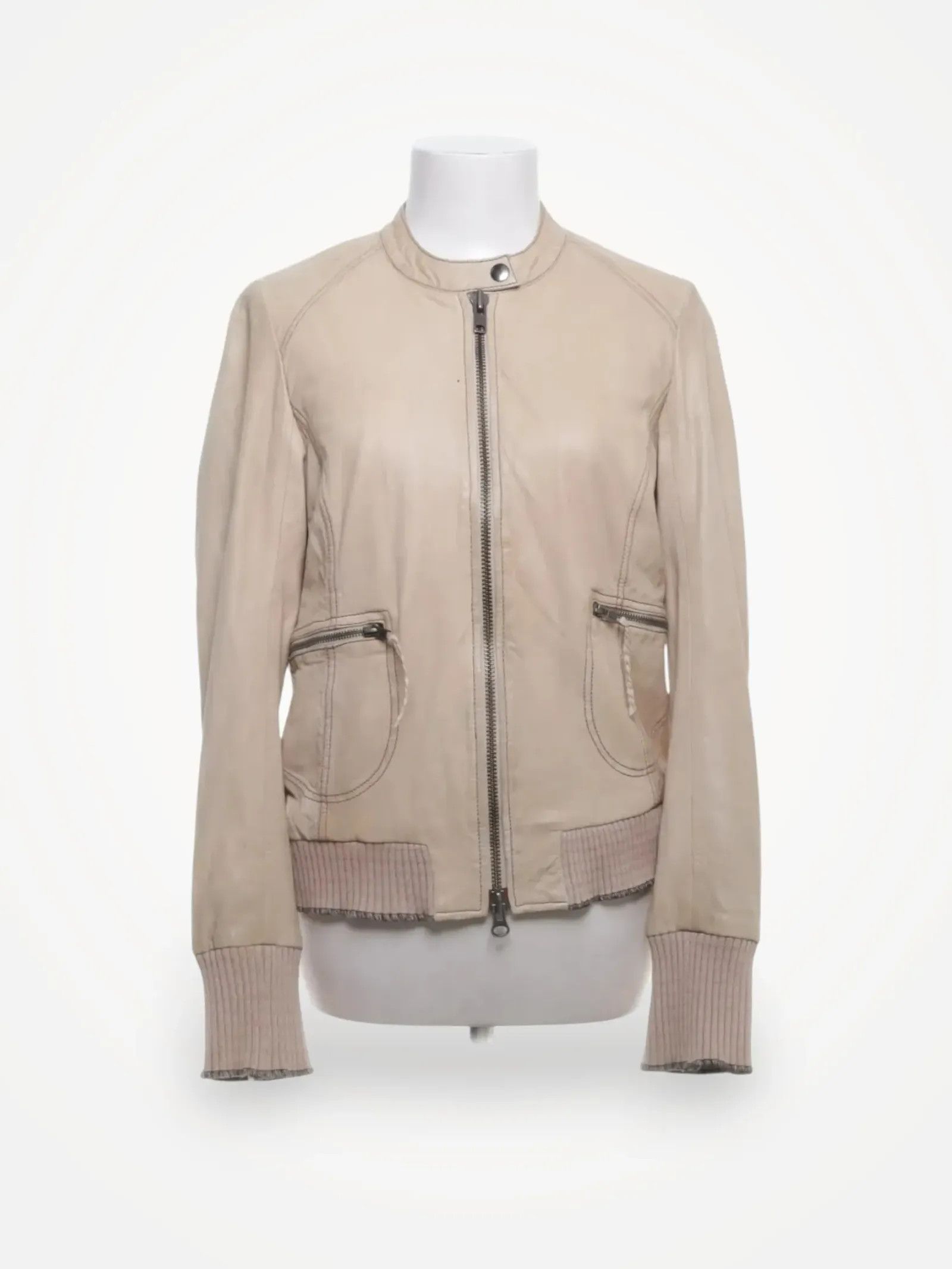 Sixty Sixty Days In Love Leather Jacket Size L / US 10 / IT 46 - 1 Thumbnail