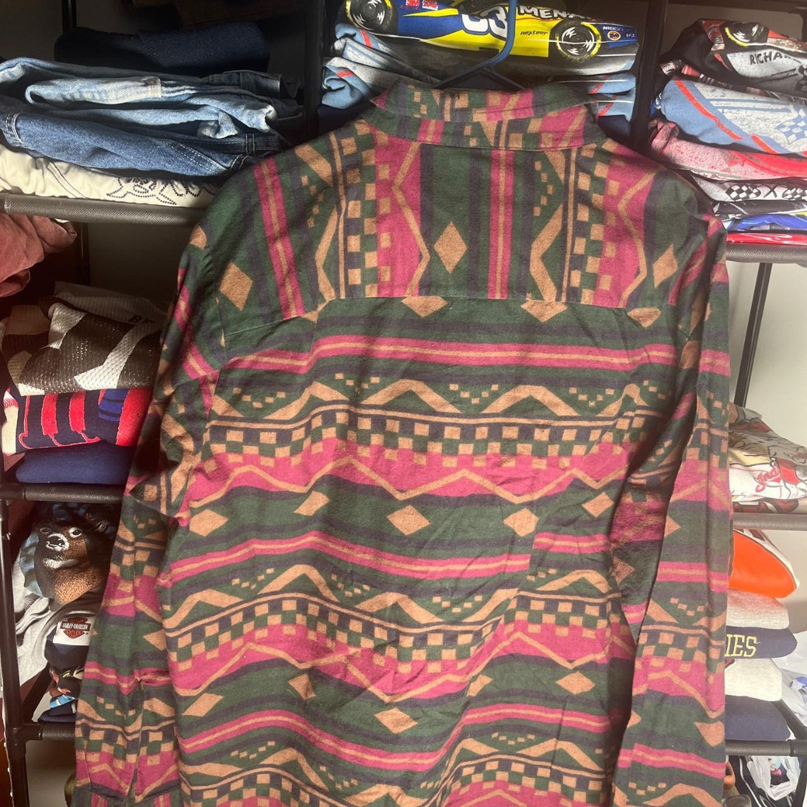 Aztech Mountain Vintage western aztec button up long sleeve Size US XL / EU 56 / 4 - 3 Thumbnail
