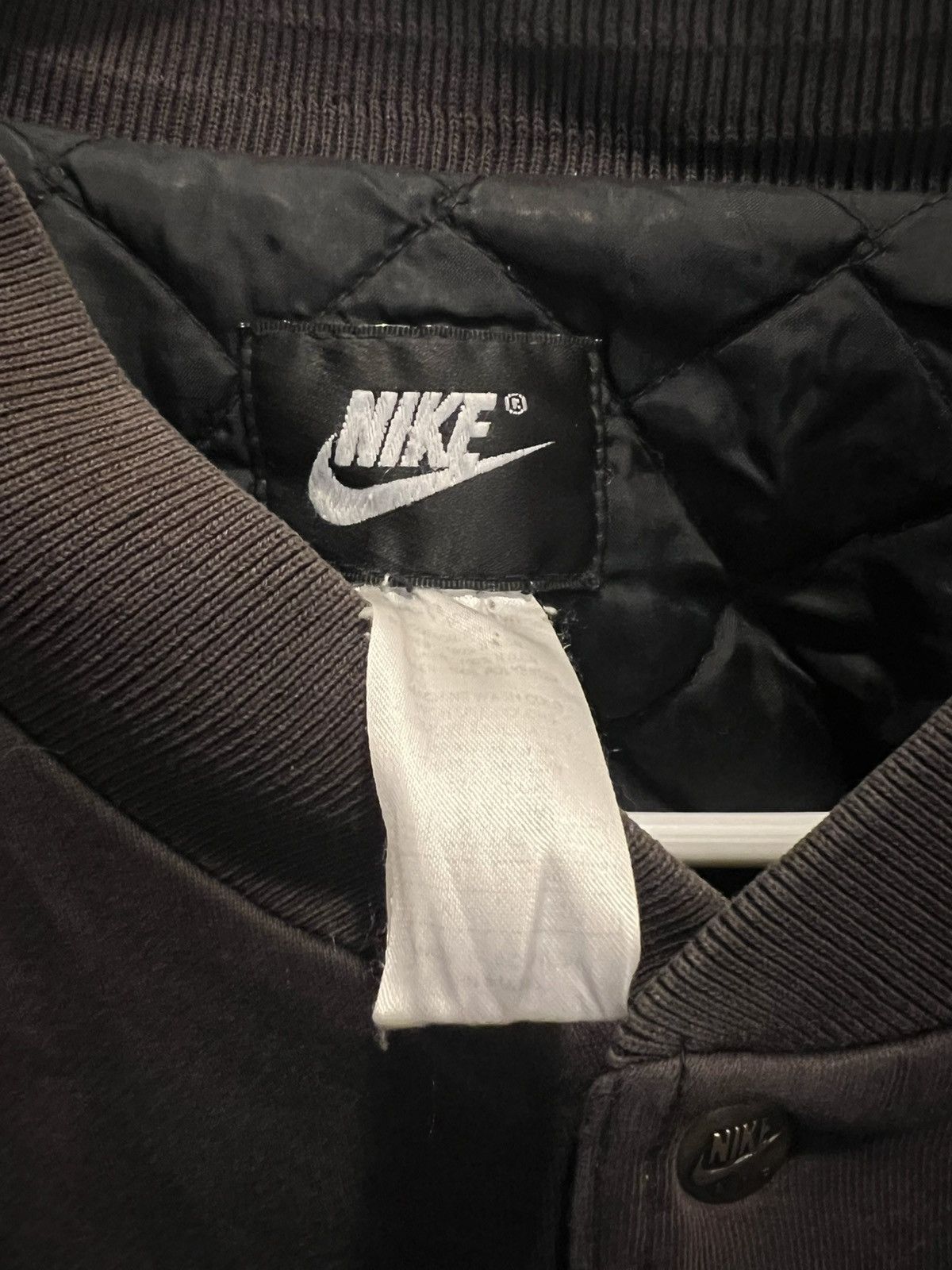 Nike Vintage Nike Air bomber jacket, dark purple, black Size US XL / EU 56 / 4 - 7 Thumbnail