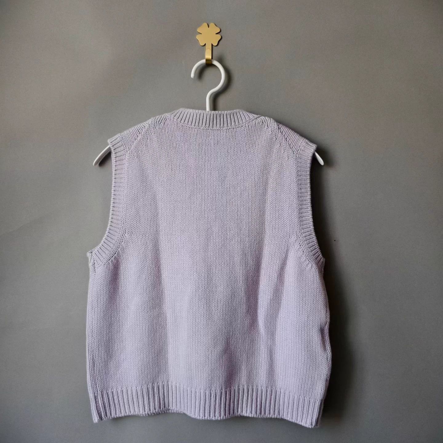 Miu Miu MIU MIU Cashmere Pearl Vest 38 99 Size S / US 4 / IT 40 - 2 Thumbnail