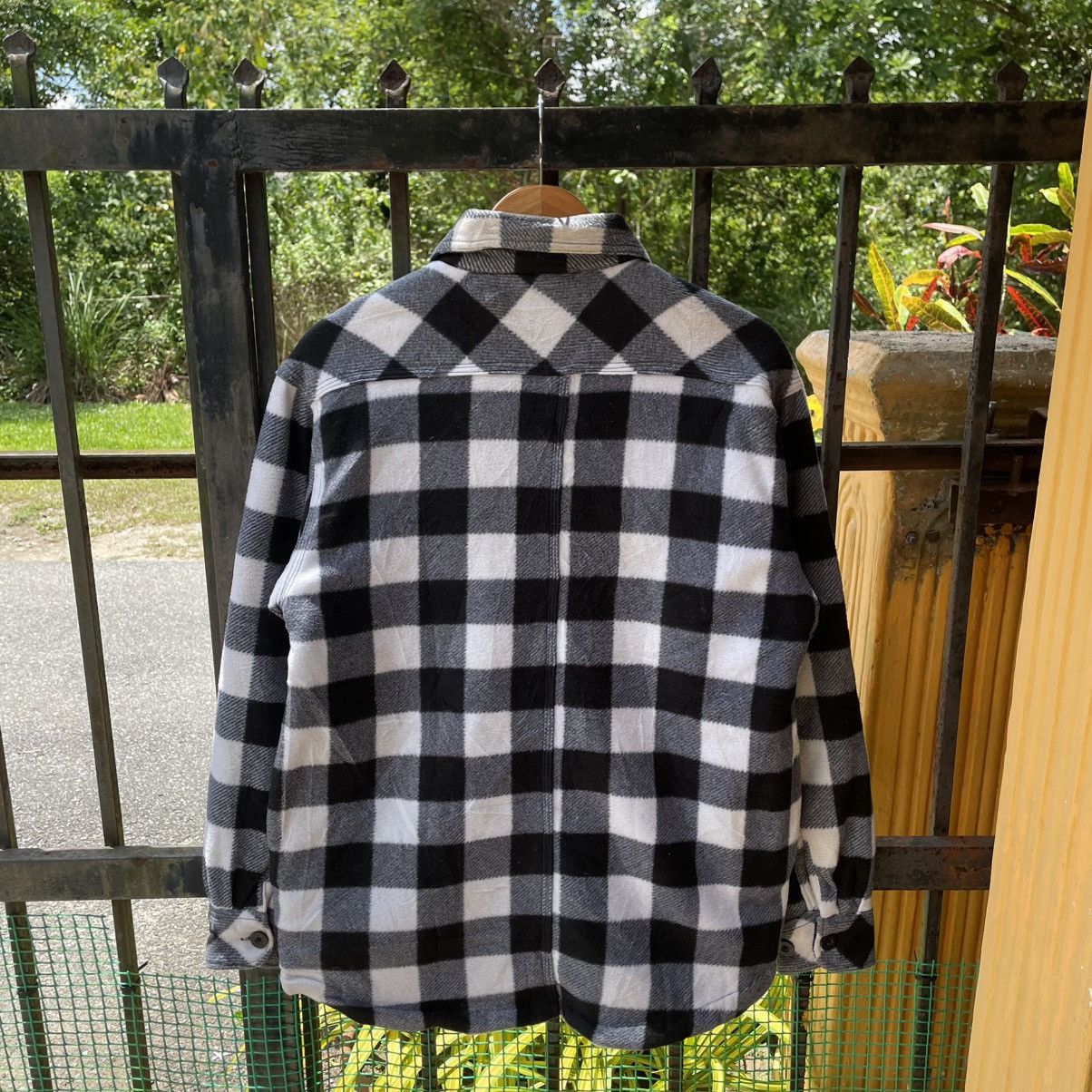 Dickies × Vintage 🔥Vintage Dickies Double Pockets Checkerd Fleece Jacket Size US M / EU 48-50 / 2 - 2 Thumbnail