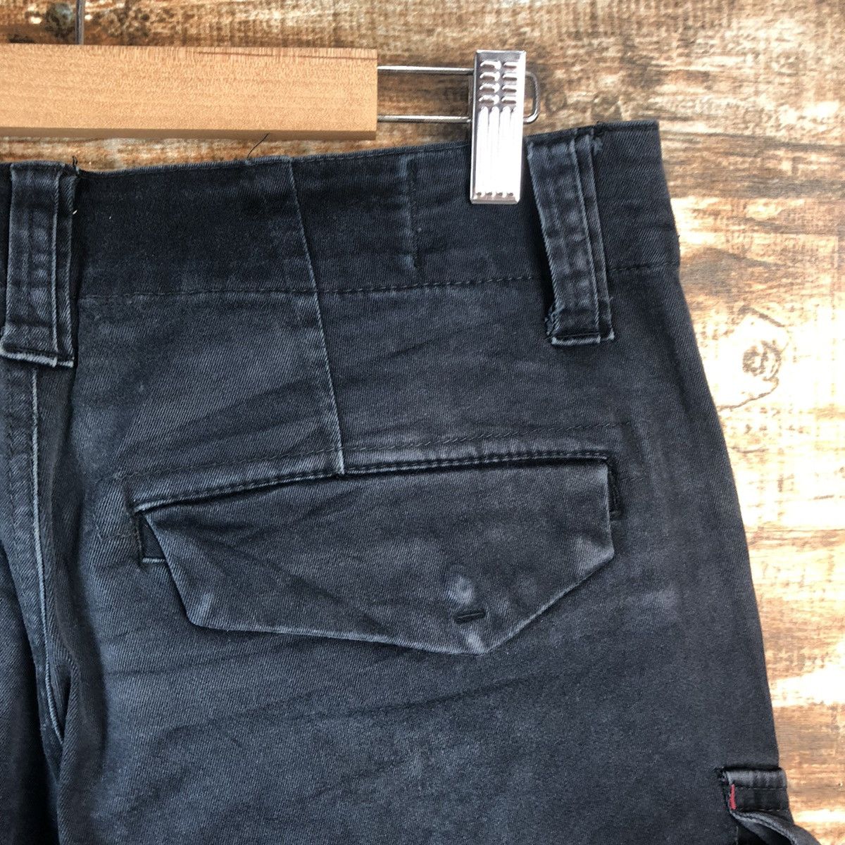 Japanese Brand DL Genba Dark Blue Cargo Multipocket Pants #C716 Size US 28 / EU 44 - 13 Thumbnail