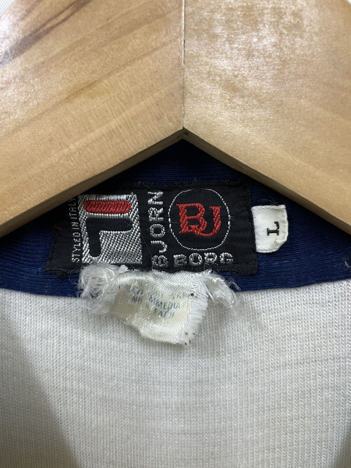 Bjorn Borg × Fila × Vintage Vintage Rare 70s Fila BJ Bjorn Borg Tennis Polo Size US M / EU 48-50 / 2 - 4 Thumbnail